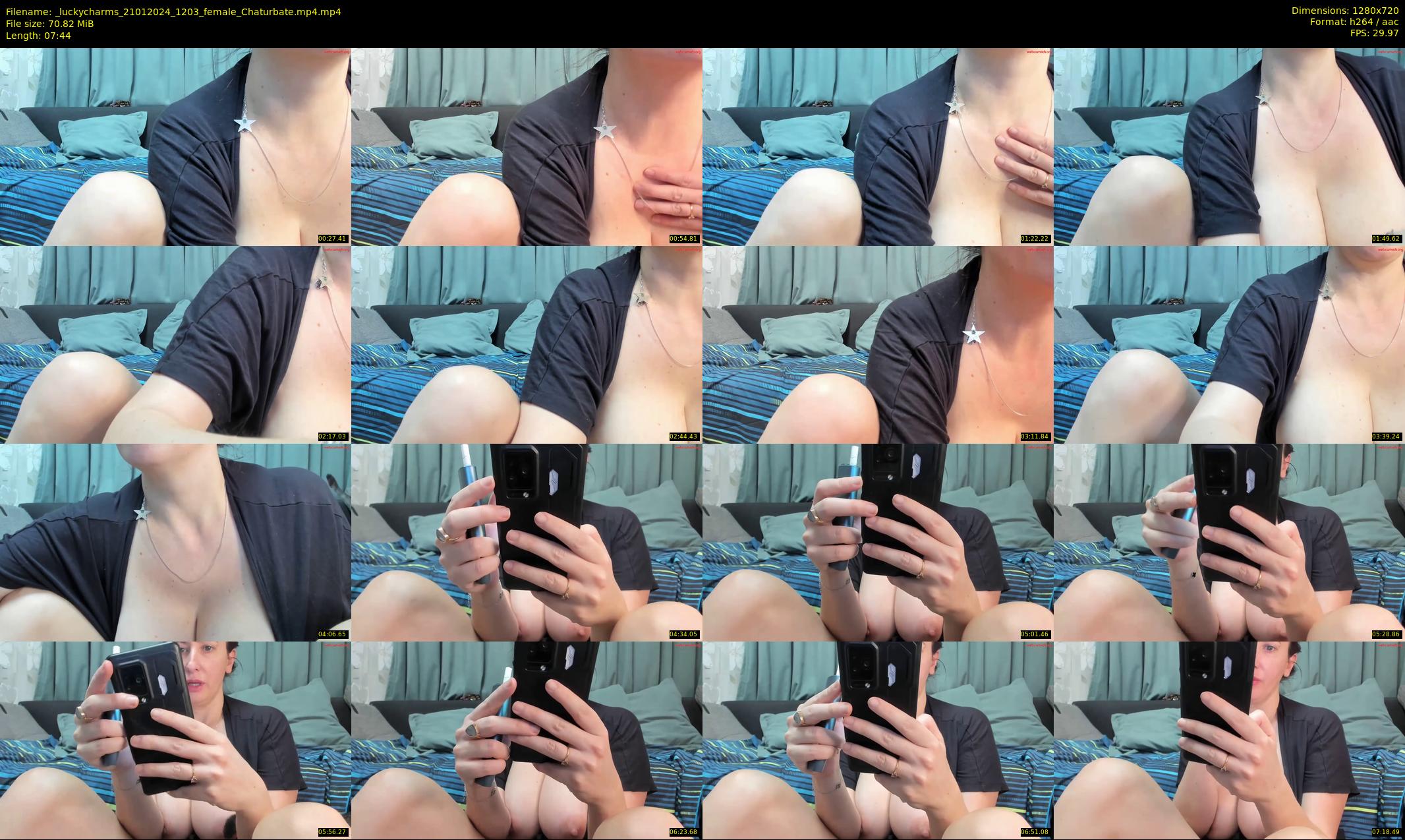 _luckycharms — 8 minute Chaturbate female cam show recording, 720p, Jan 21, 2024