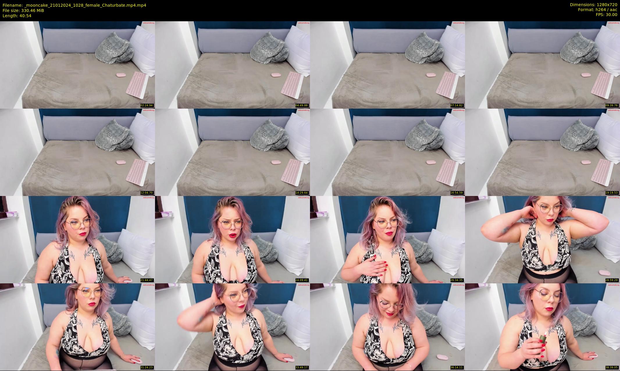 _mooncake — 41 minute Chaturbate female cam show recording, 720p, Jan 21, 2024