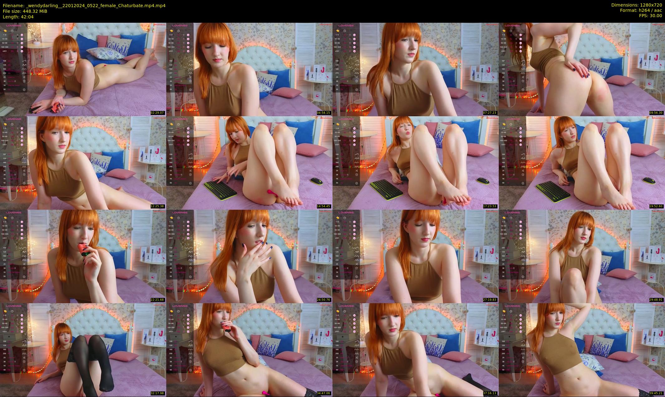 _wendydarling_ — 43 minute Chaturbate female cam show recording, 720p, Jan 22, 2024