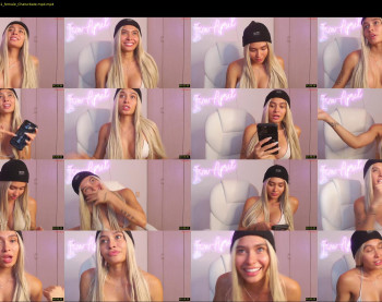 abril_w18 — 7 minute Chaturbate female cam show recording, 720p, Jan 21, 2024