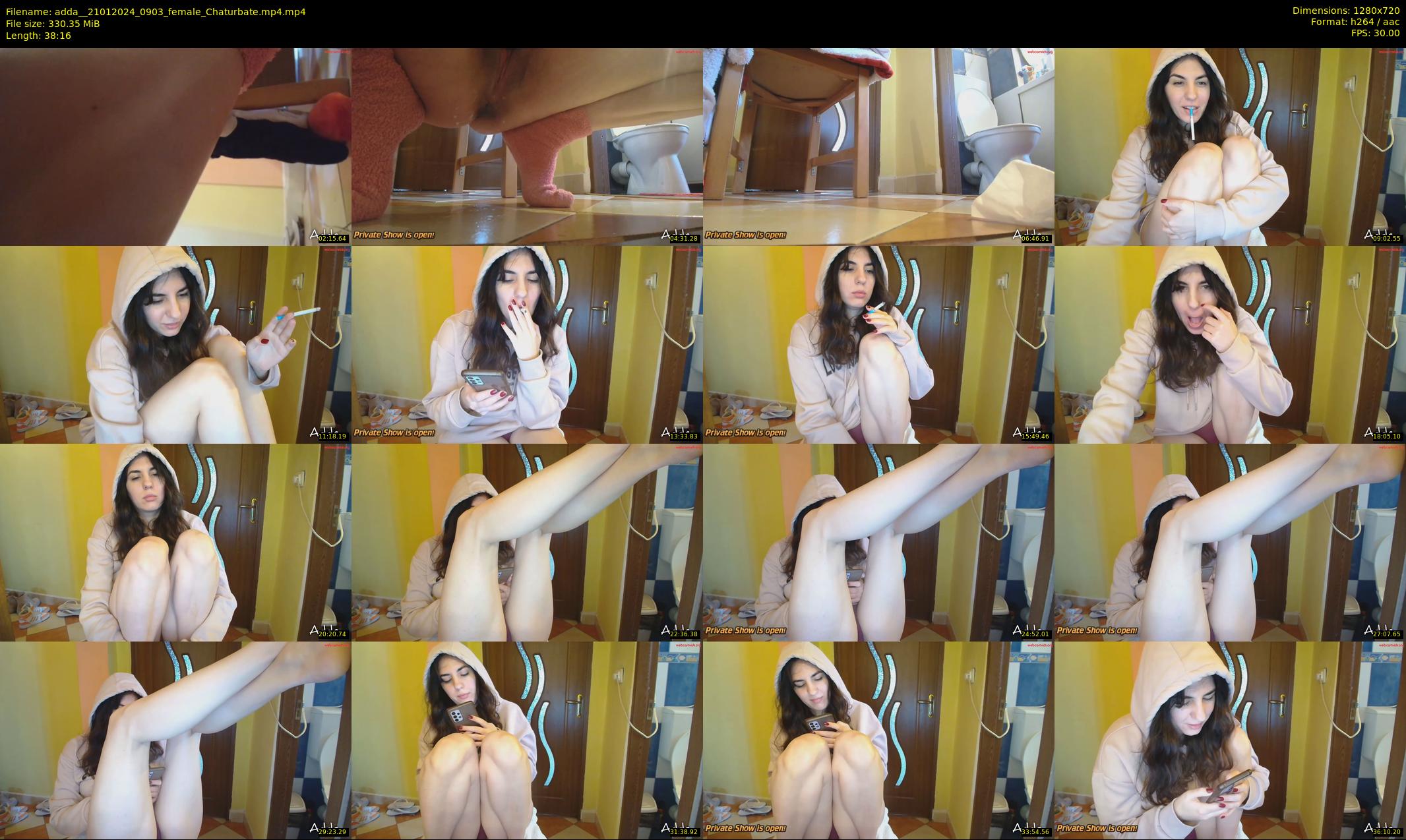 adda_ — 39 minute Chaturbate female cam show recording, 720p, Jan 21, 2024