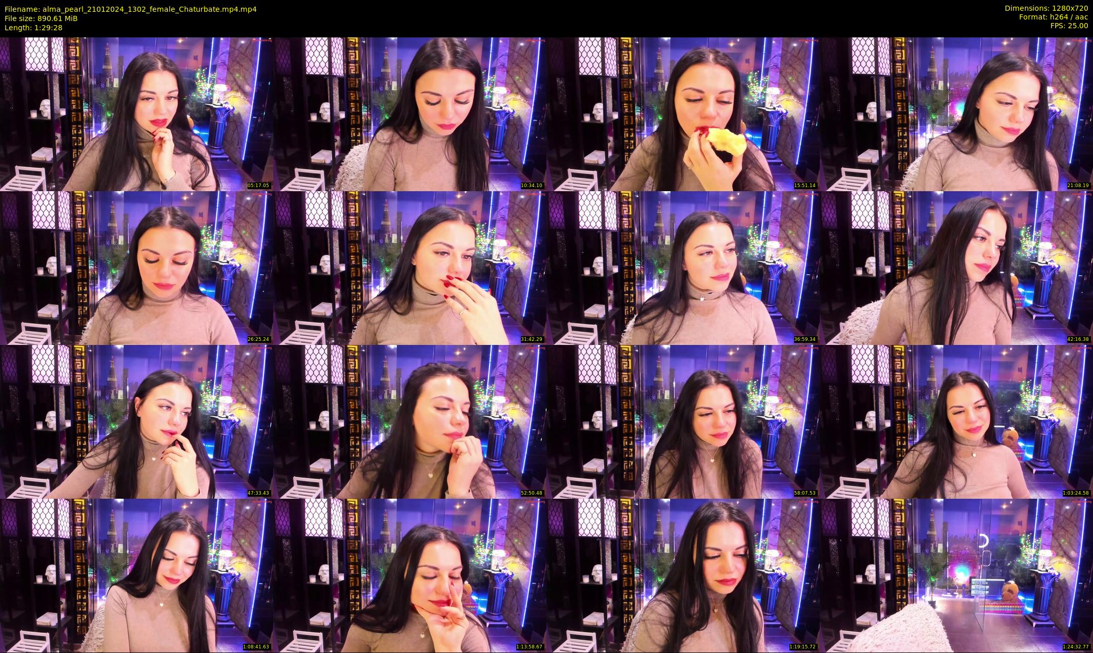 alma_pearl — 90 minute Chaturbate female cam show recording, 720p, Jan 21, 2024