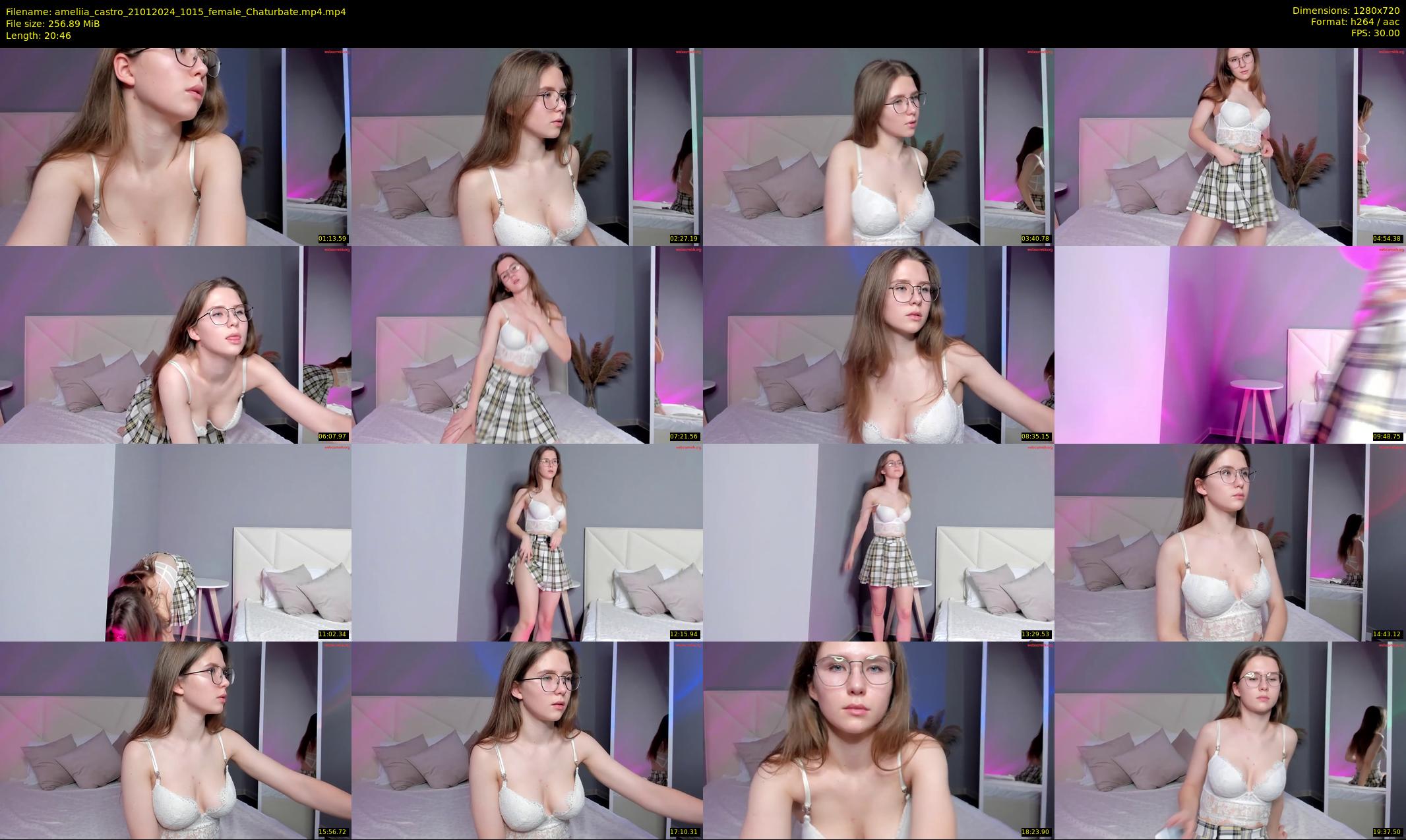 ameliia_castro — 21 minute Chaturbate female cam show recording, 720p, Jan 21, 2024