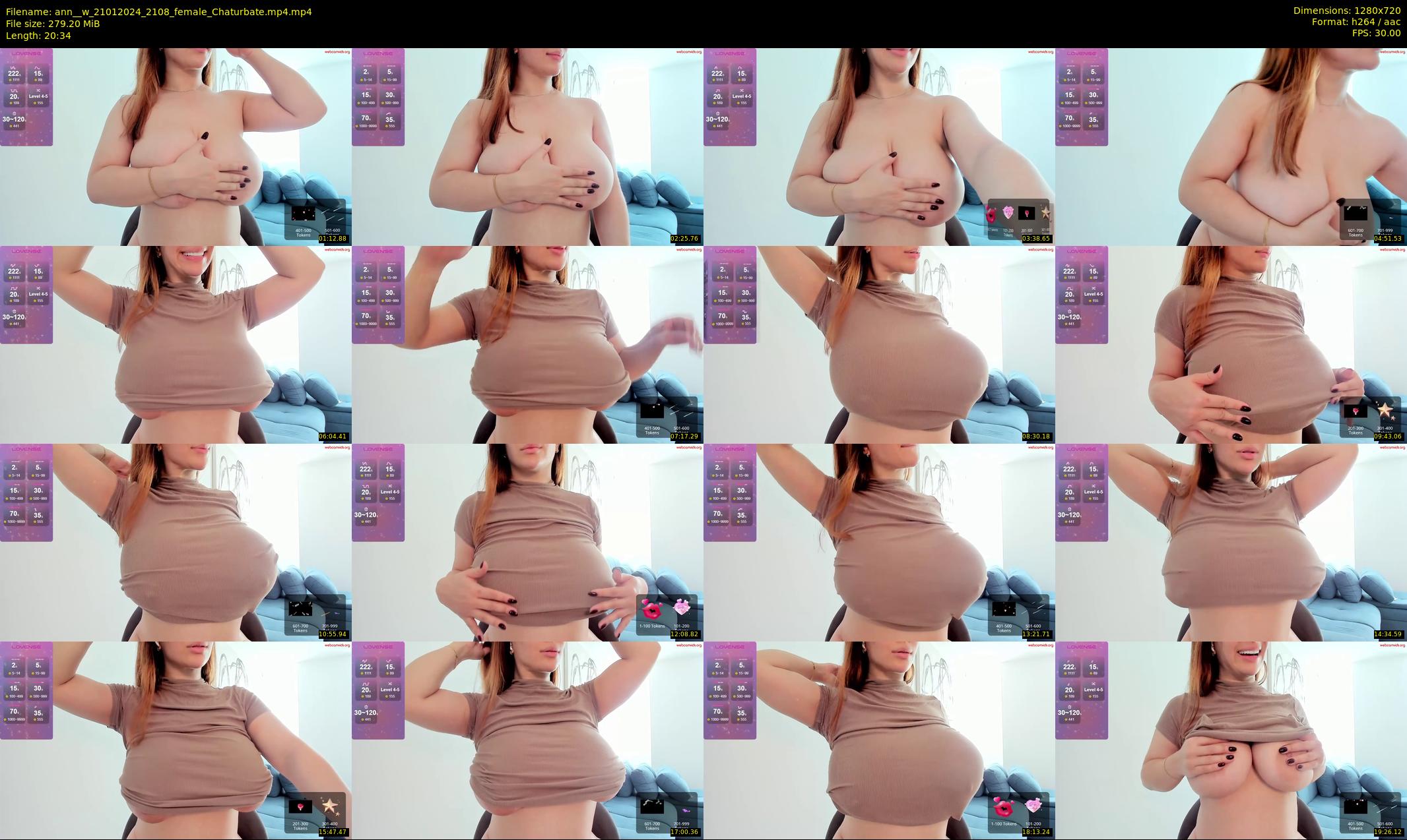 ann__w — 21 minute Chaturbate female cam show recording, 720p, Jan 21, 2024