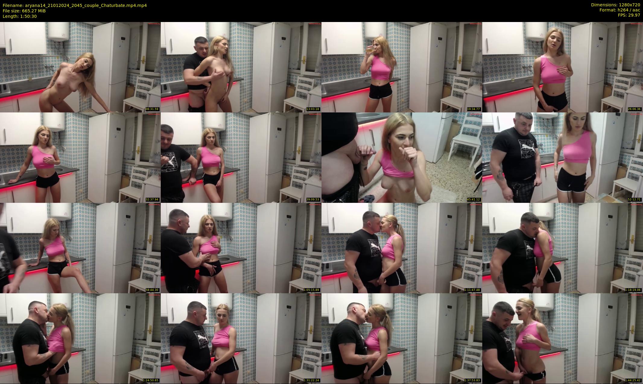 aryana14 — 111 minute Chaturbate couple cam show recording, 720p, Jan 21, 2024