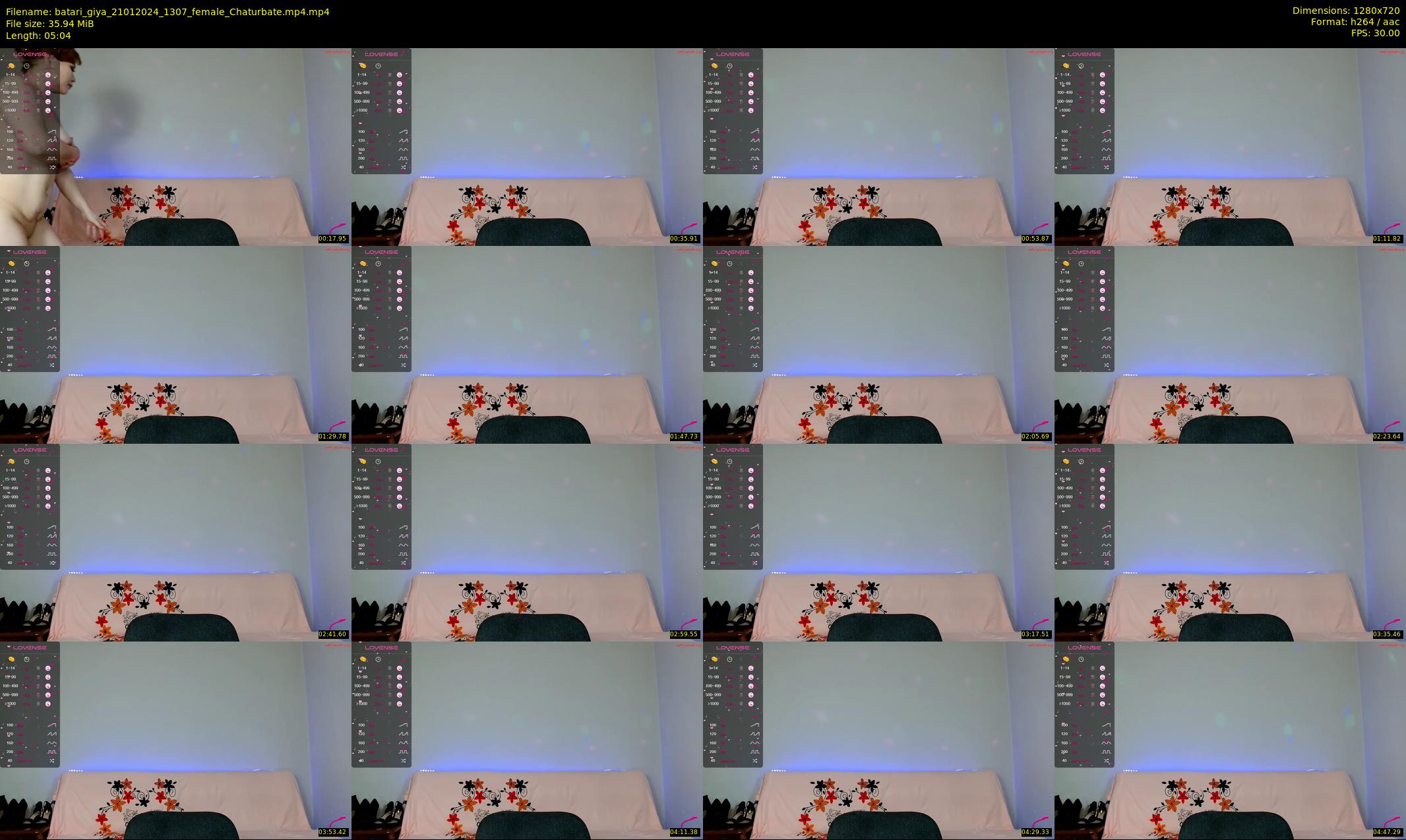 batari_giya — 6 minute Chaturbate female cam show recording, 720p, Jan 21, 2024