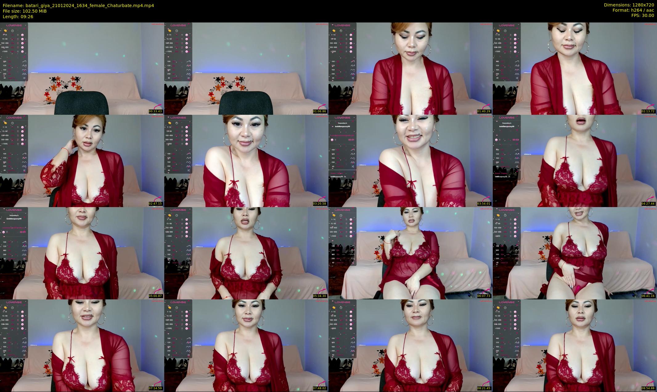 batari_giya — 10 minute Chaturbate female cam show recording, 720p, Jan 21, 2024