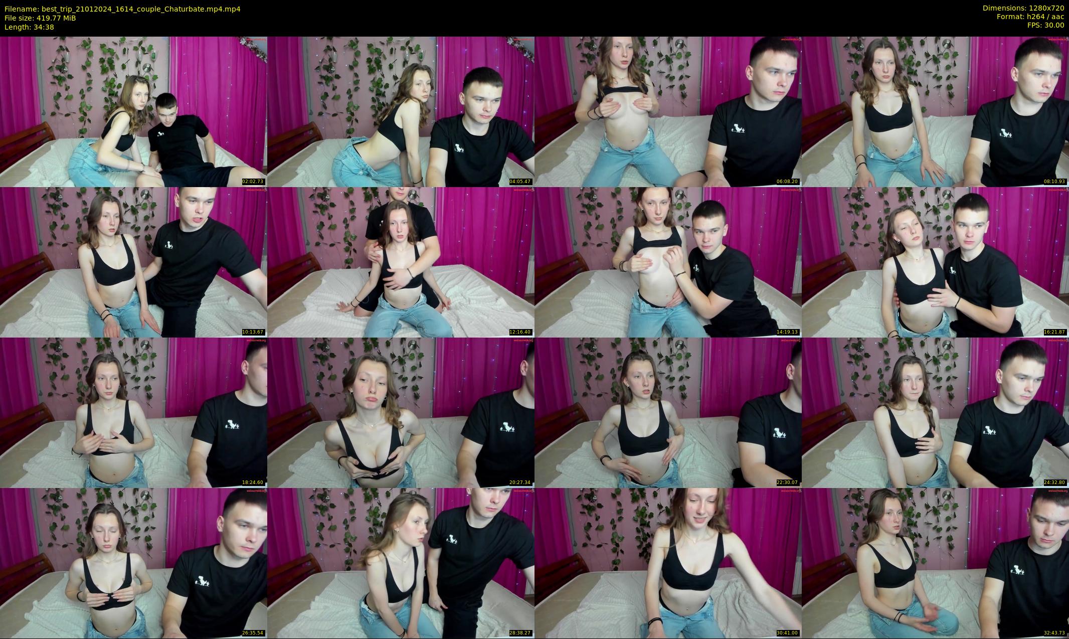 best_trip — 35 minute Chaturbate couple cam show recording, 720p, Jan 21, 2024