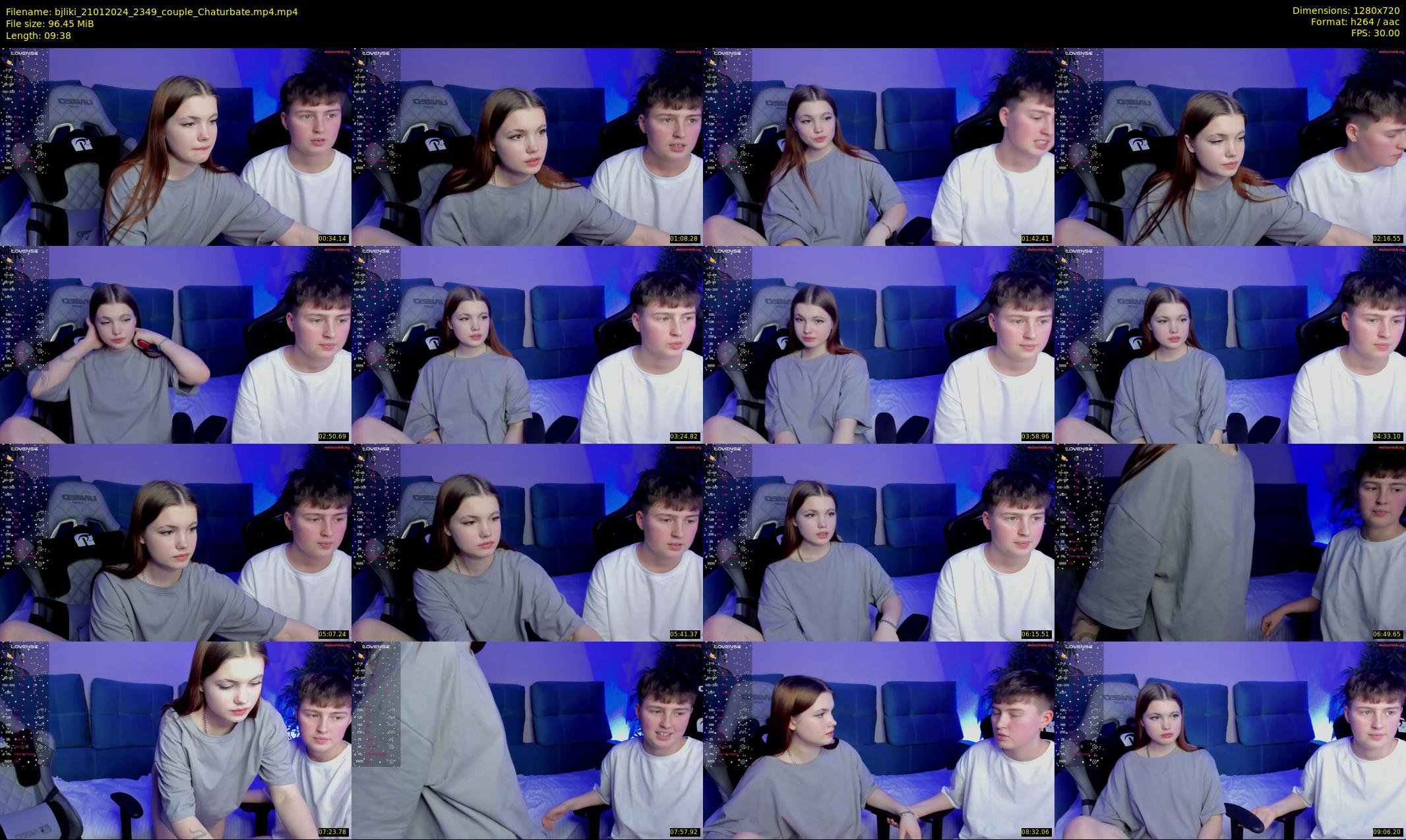 bjliki — 10 minute Chaturbate couple cam show recording, 720p, Jan 21, 2024