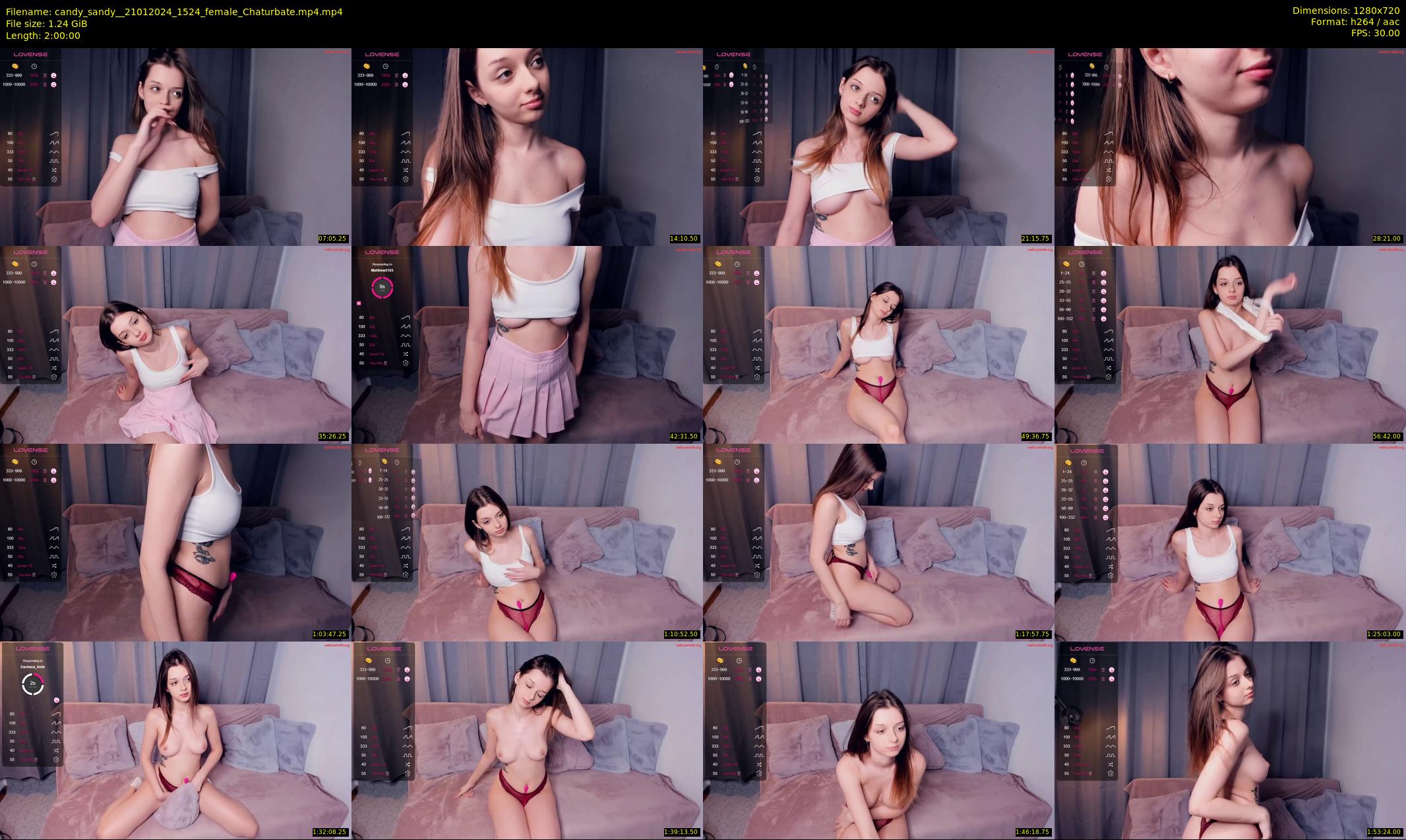 candy_sandy_ — 120 minute Chaturbate female cam show recording, 720p, Jan 21, 2024