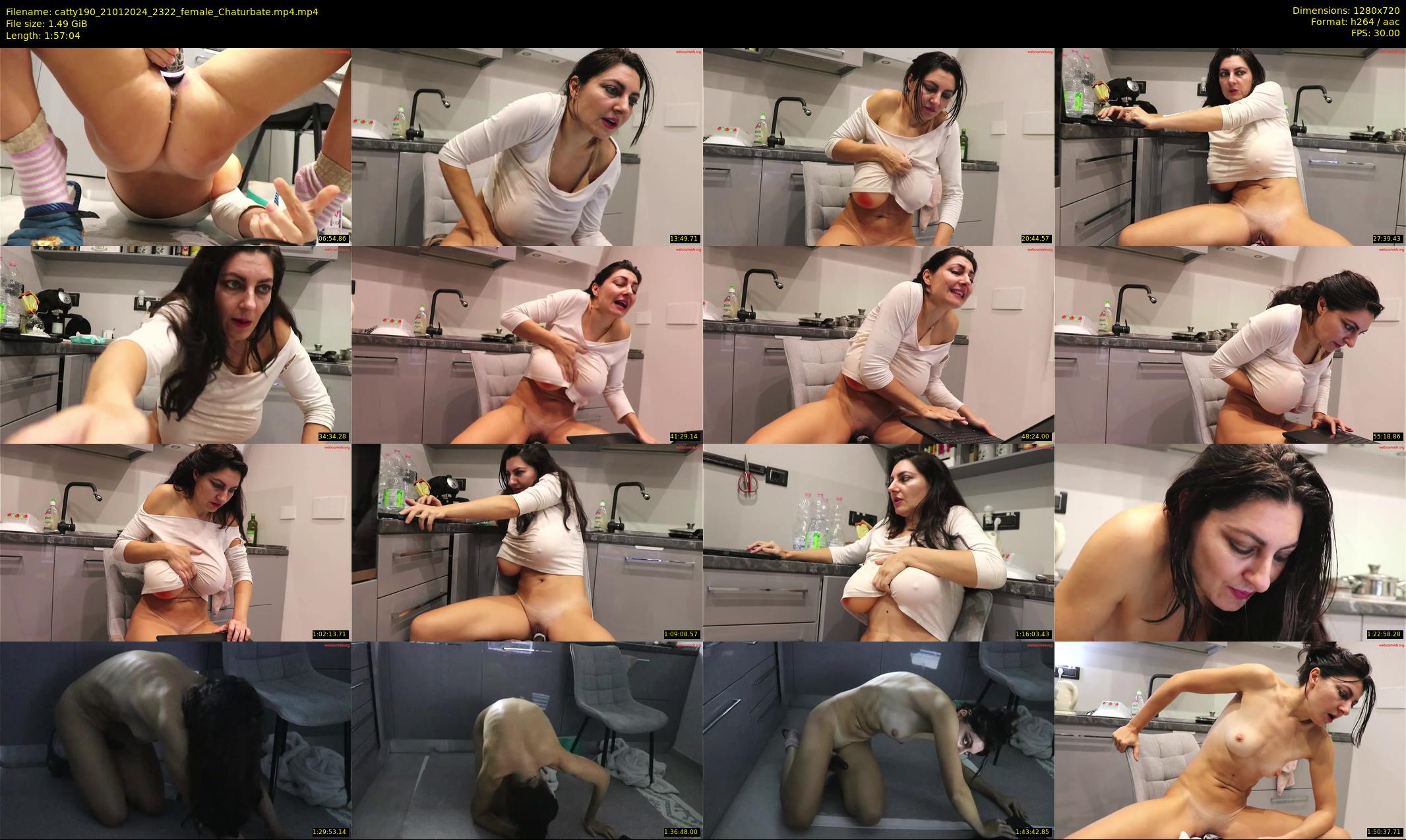 catty190 — 118 minute Chaturbate female cam show recording, 720p, Jan 21, 2024