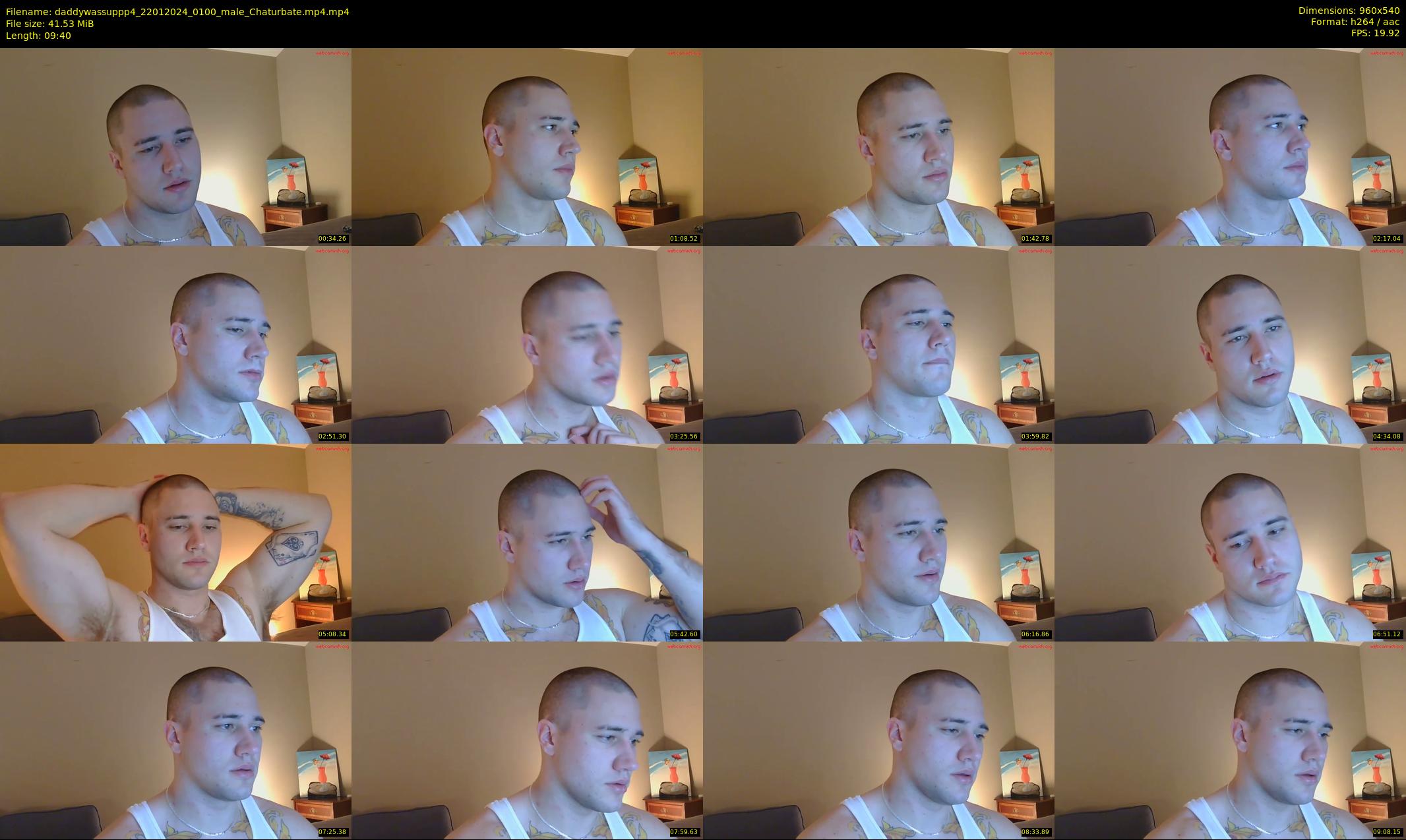 daddywassuppp4 — 10 minute Chaturbate male cam show recording, 480p, Jan 22, 2024
