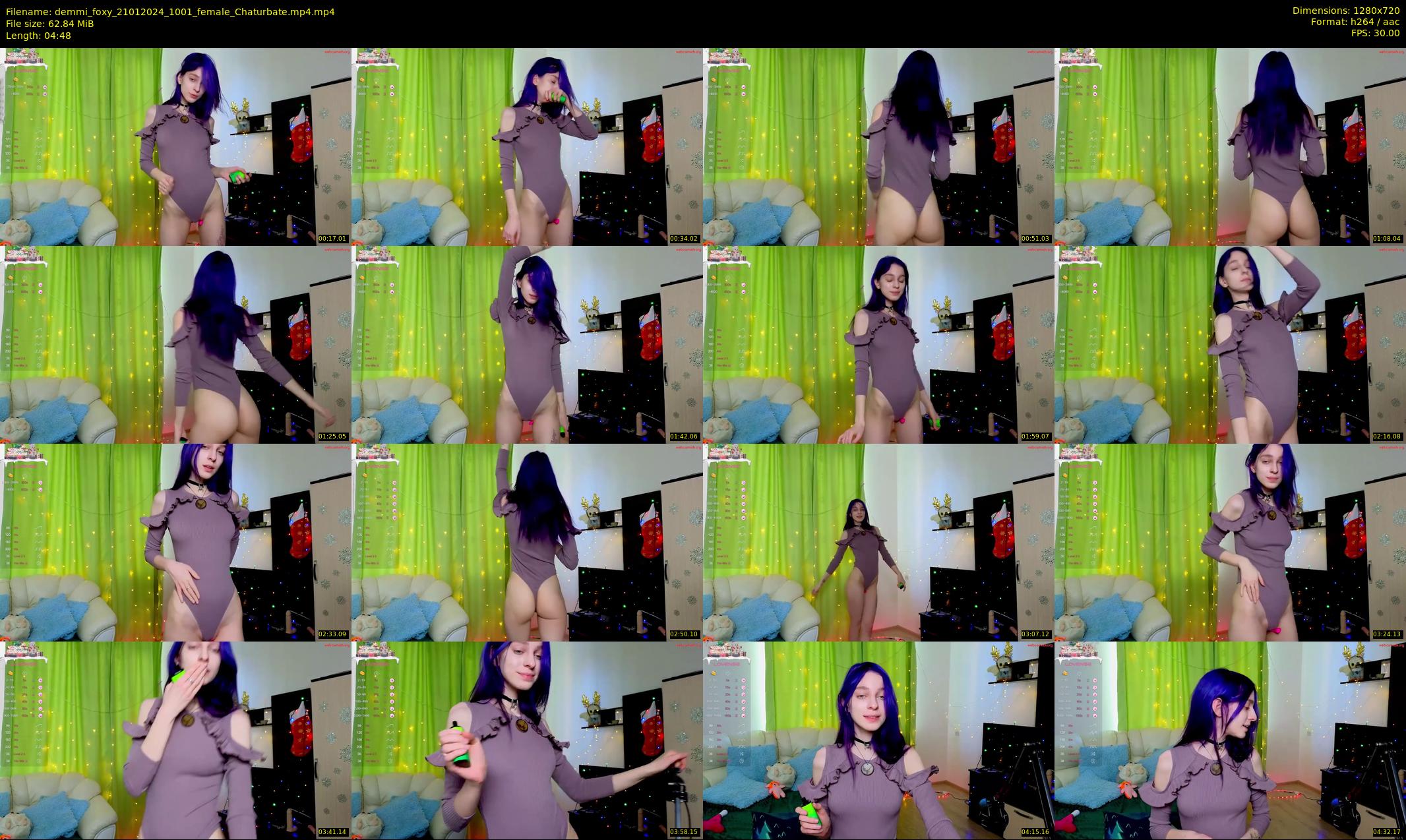 demmi_foxy — 5 minute Chaturbate couple cam show recording, 720p, Jan 21, 2024
