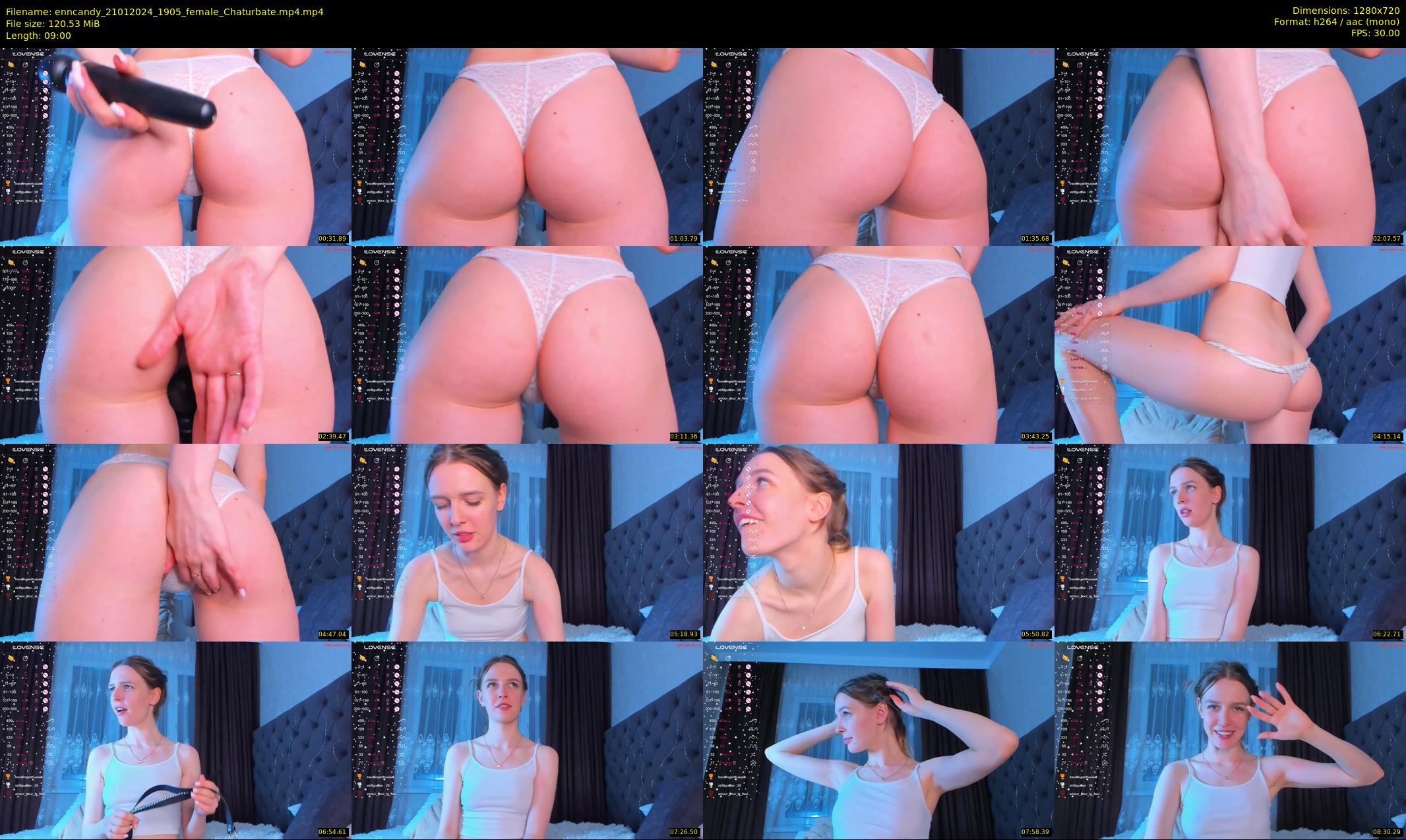 enncandy — 9 minute Chaturbate female cam show recording, 720p, Jan 21, 2024