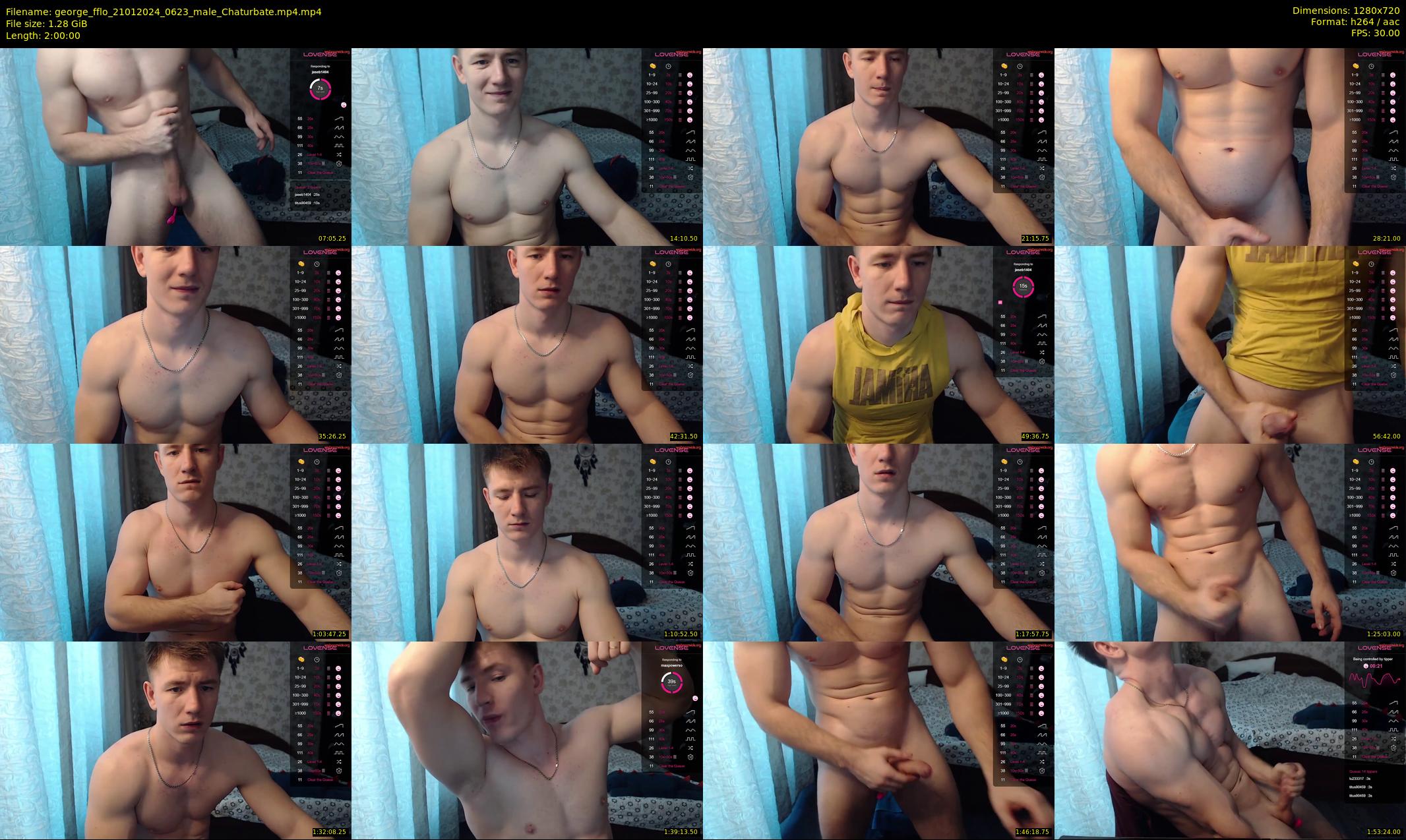 george_fflo — 120 minute Chaturbate male cam show recording, 720p, Jan 21, 2024
