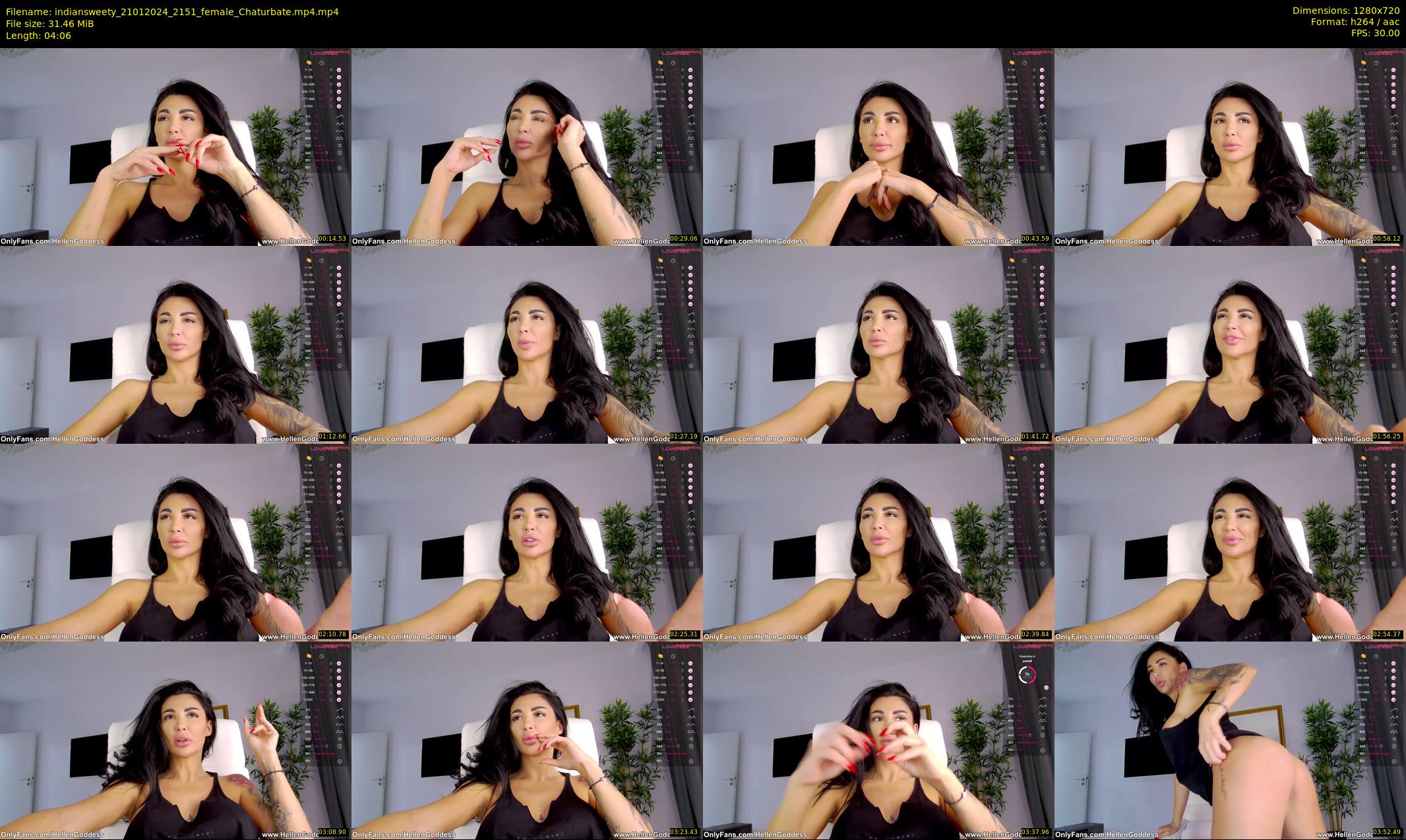 indiansweety — 5 minute Chaturbate female cam show recording, 720p, Jan 21, 2024