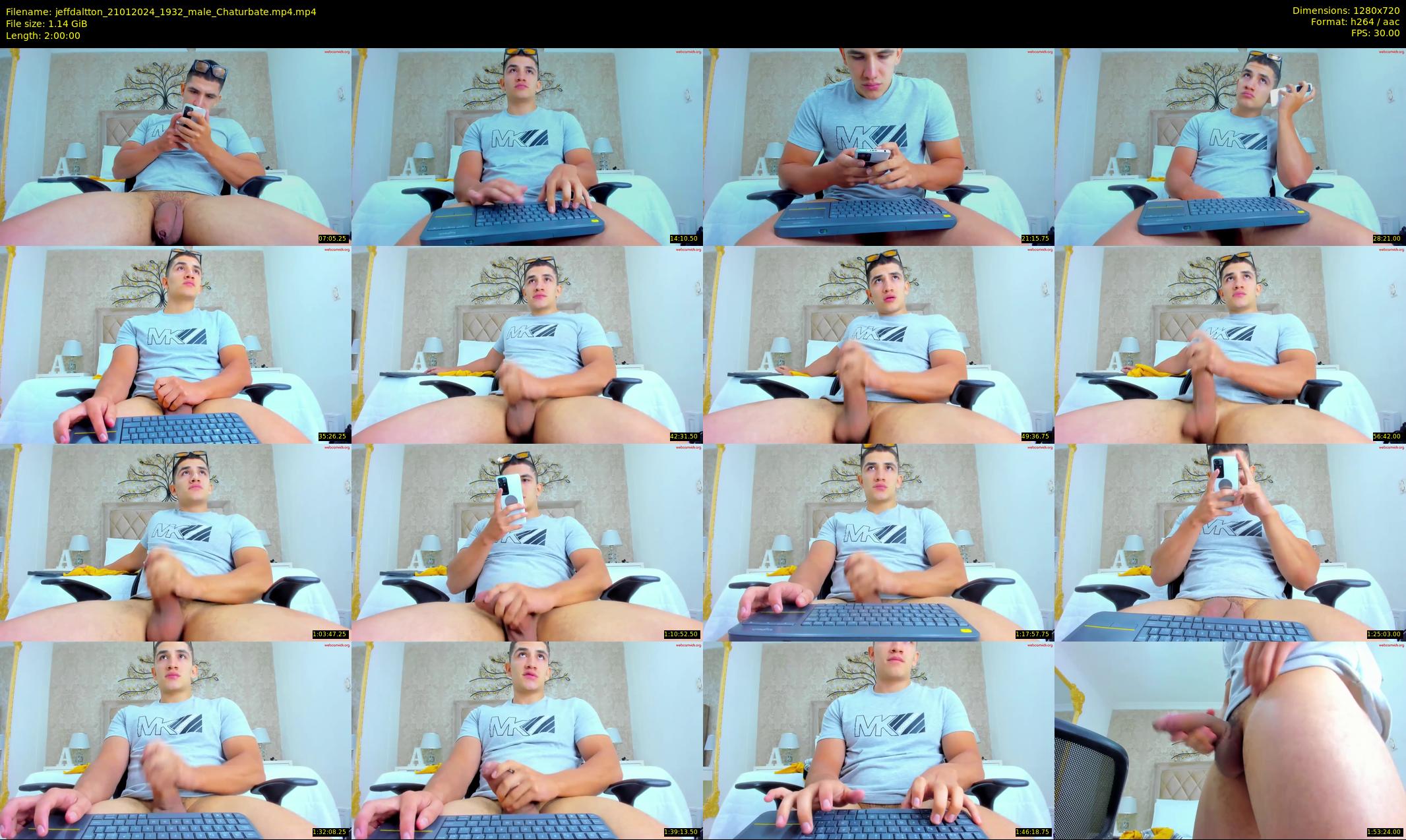 jeffdaltton — 120 minute Chaturbate male cam show recording, 720p, Jan 21, 2024