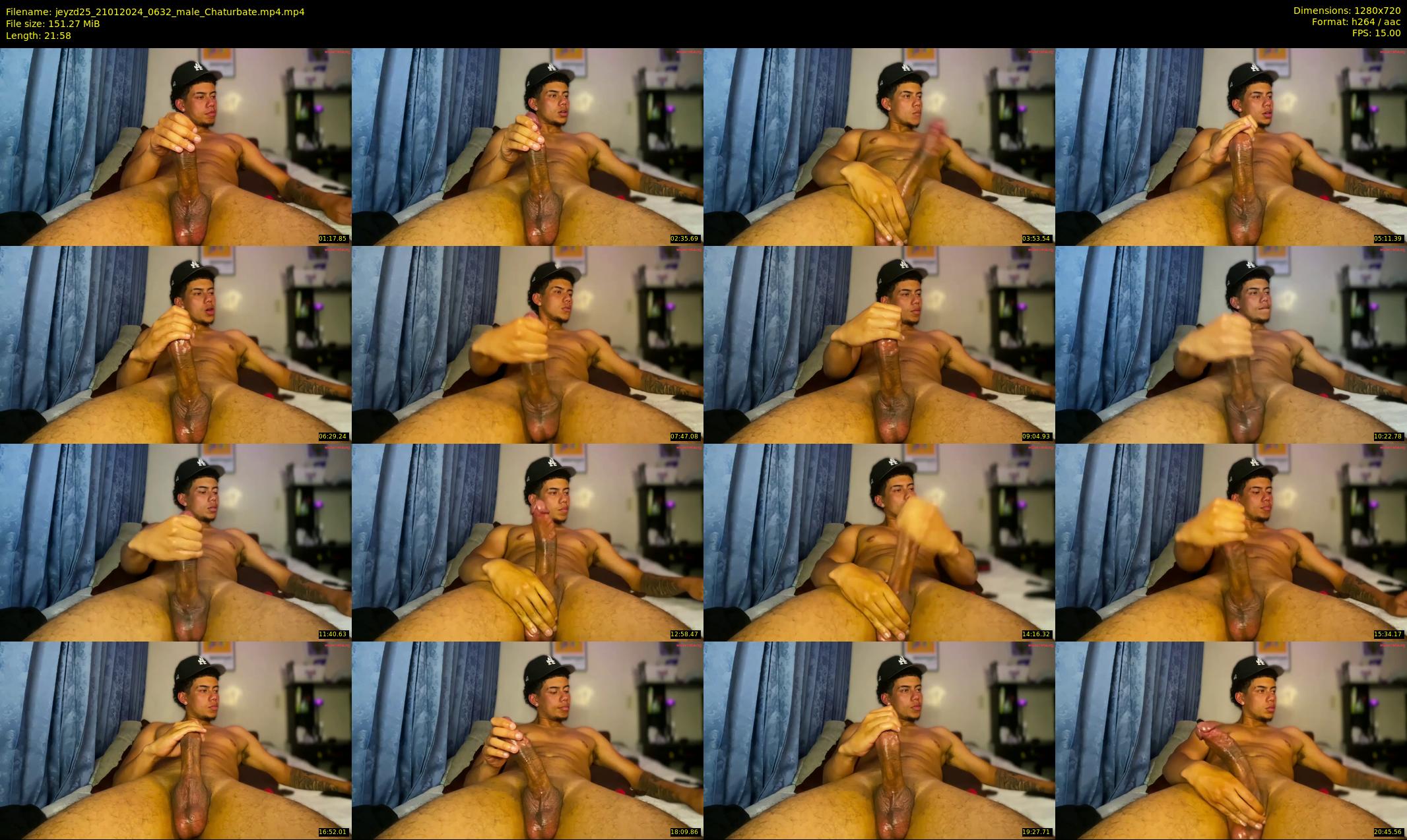 jeyzd25 — 22 minute Chaturbate male cam show recording, 720p, Jan 21, 2024