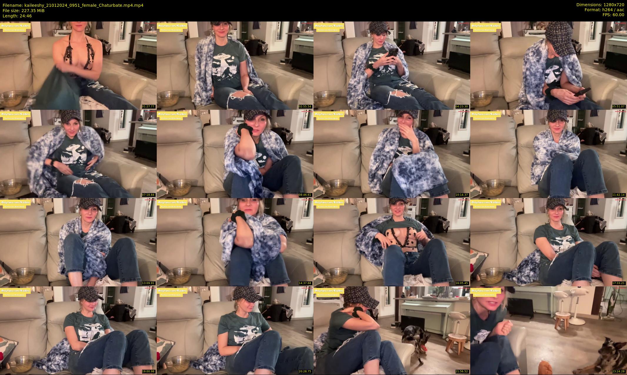 kaileeshy — 25 minute Chaturbate female cam show recording, 720p, Jan 21, 2024