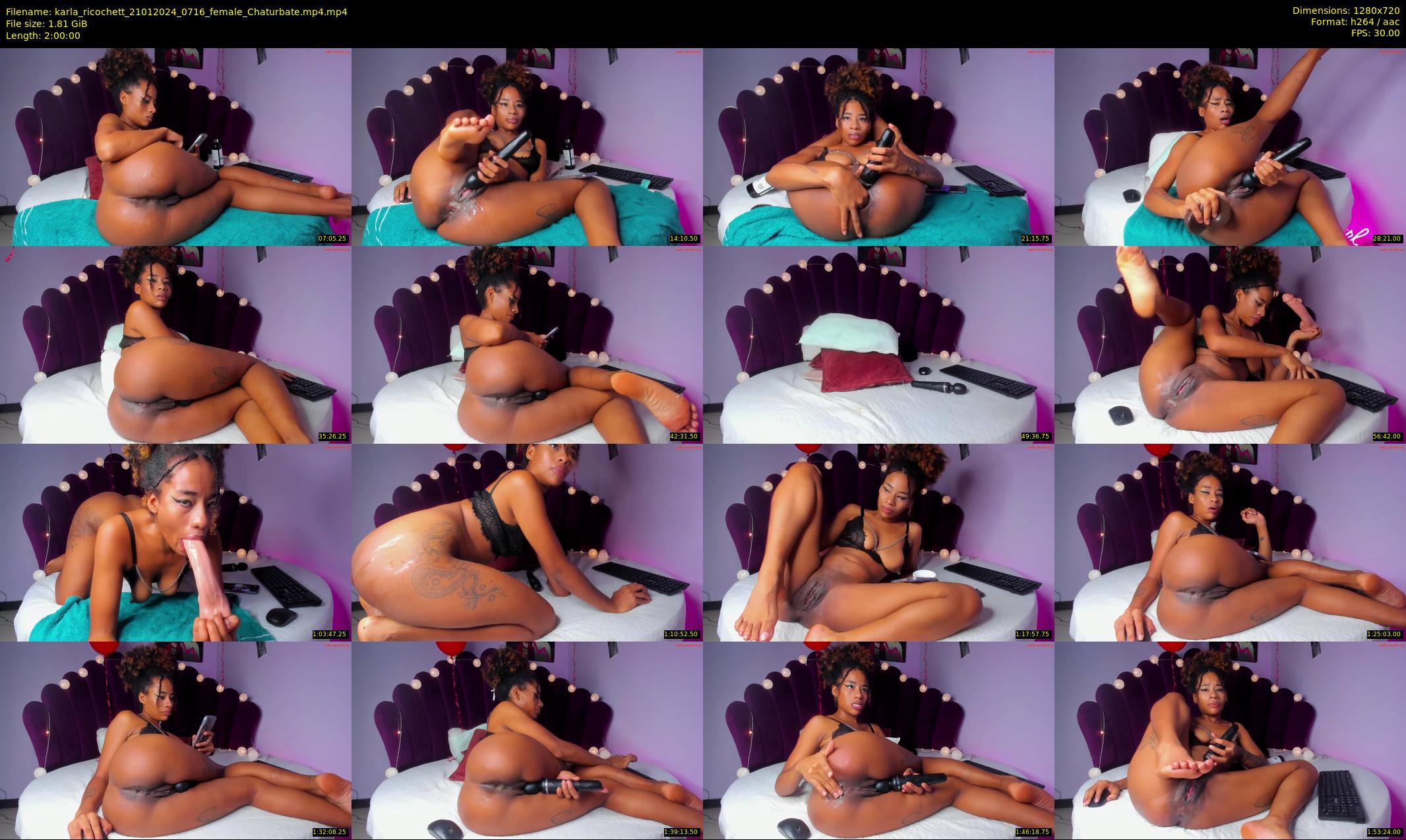 karla_ricochett — 120 minute Chaturbate female cam show recording, 720p, Jan 21, 2024