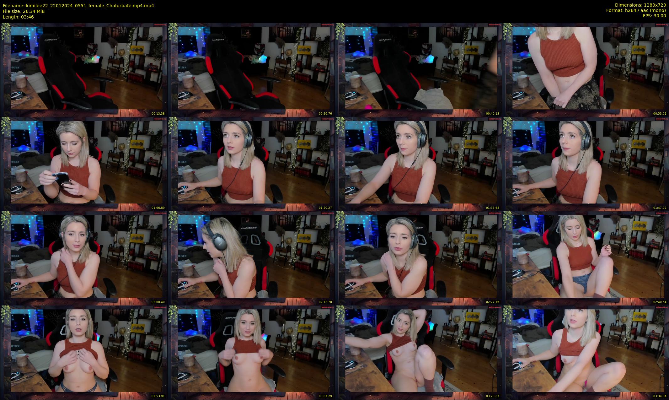kimilee22 — 4 minute Chaturbate female cam show recording, 720p, Jan 22, 2024