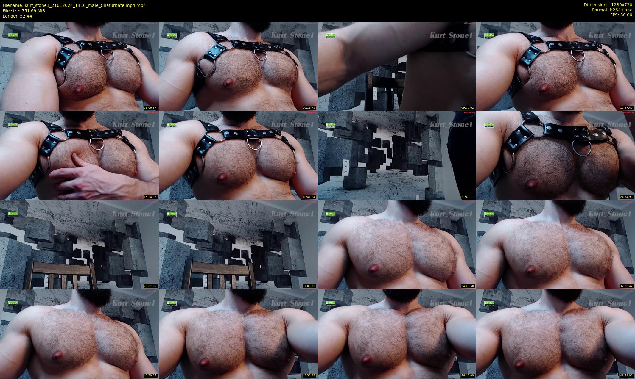 kurt_stone1 — 53 minute Chaturbate male cam show recording, 720p, Jan 21, 2024