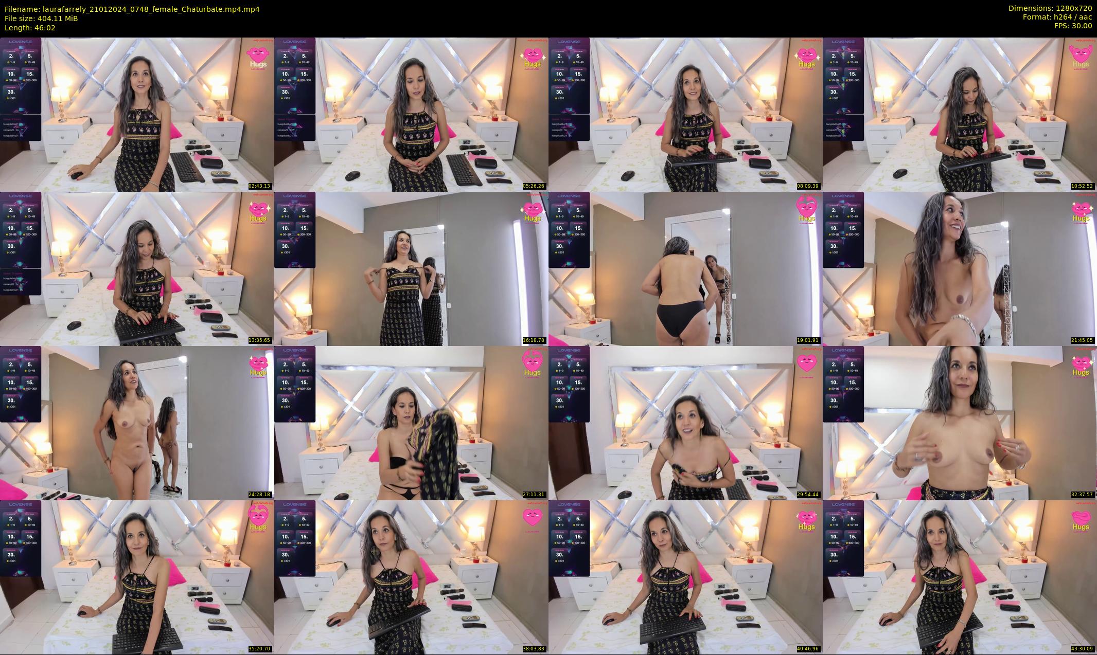 laurafarrely — 47 minute Chaturbate female cam show recording, 720p, Jan 21, 2024