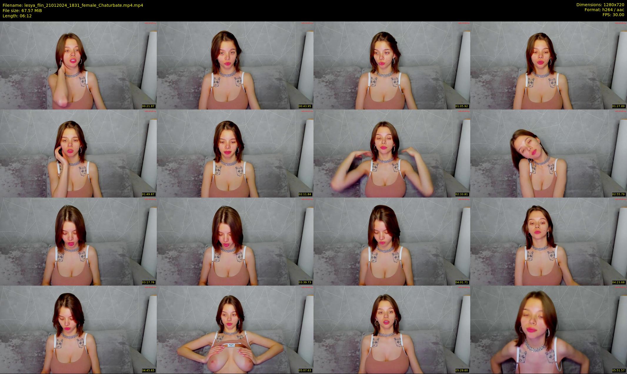 lesya_flin — 7 minute Chaturbate female cam show recording, 720p, Jan 21, 2024