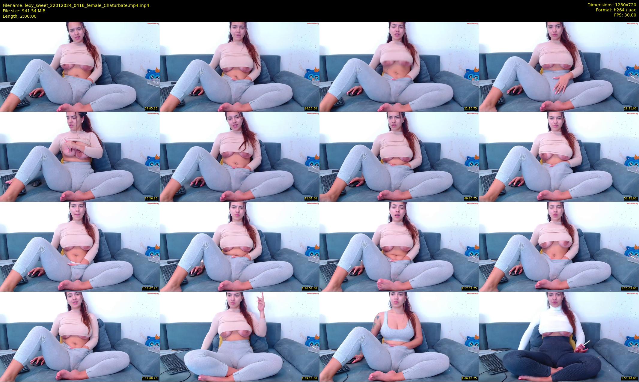 lexy_sweet — 120 minute Chaturbate female cam show recording, 720p, Jan 22, 2024