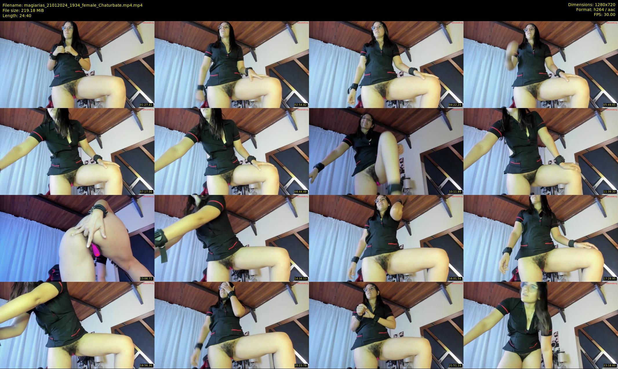 magiarias — 25 minute Chaturbate female cam show recording, 720p, Jan 21, 2024