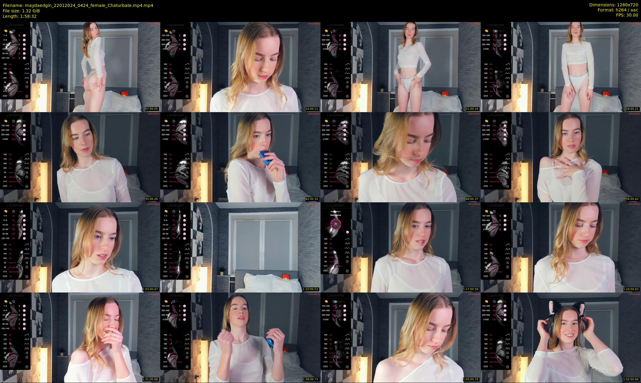 maydaedgin — 119 minute Chaturbate female cam show recording, 720p, Jan 22, 2024