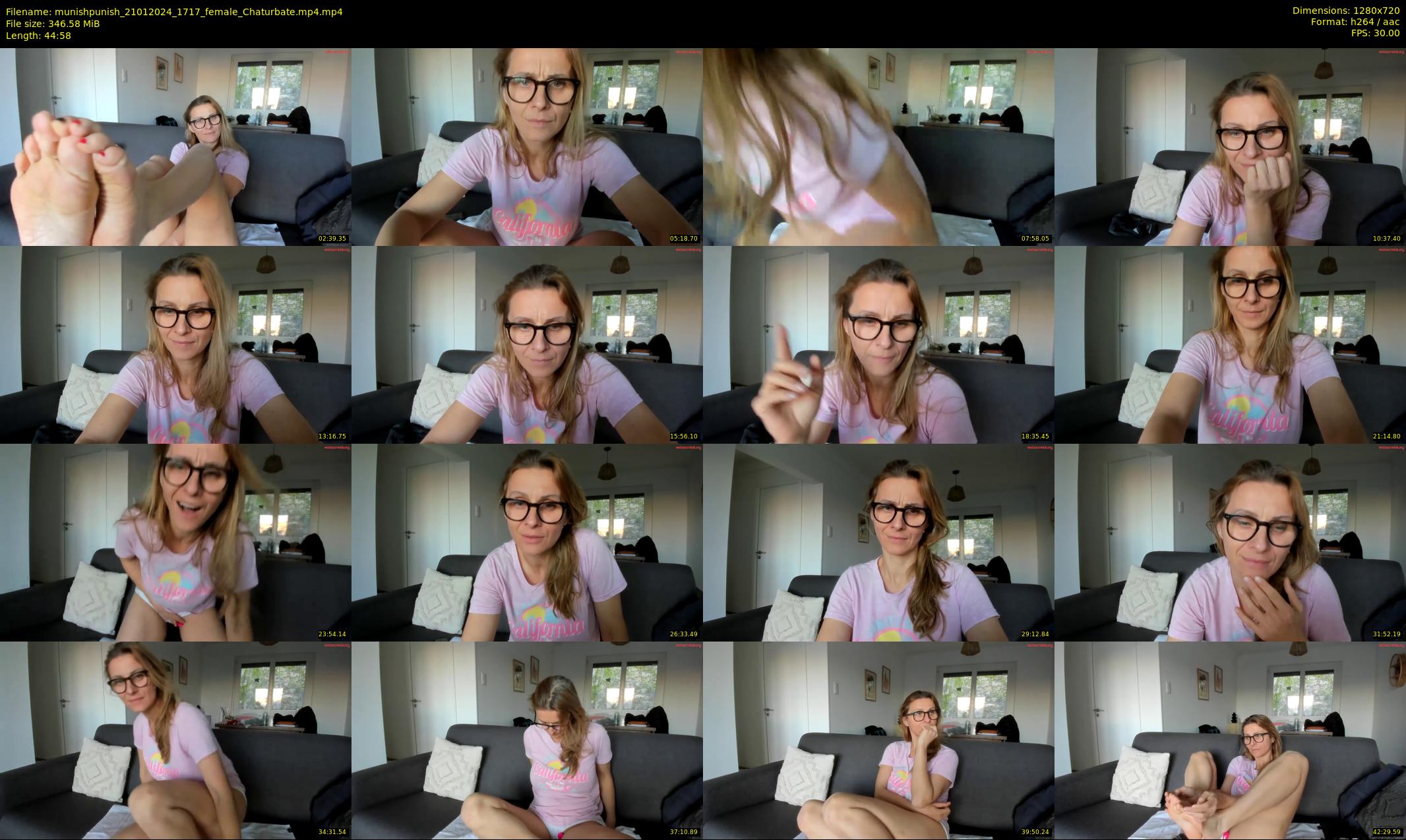 munishpunish — 45 minute Chaturbate couple cam show recording, 720p, Jan 21, 2024