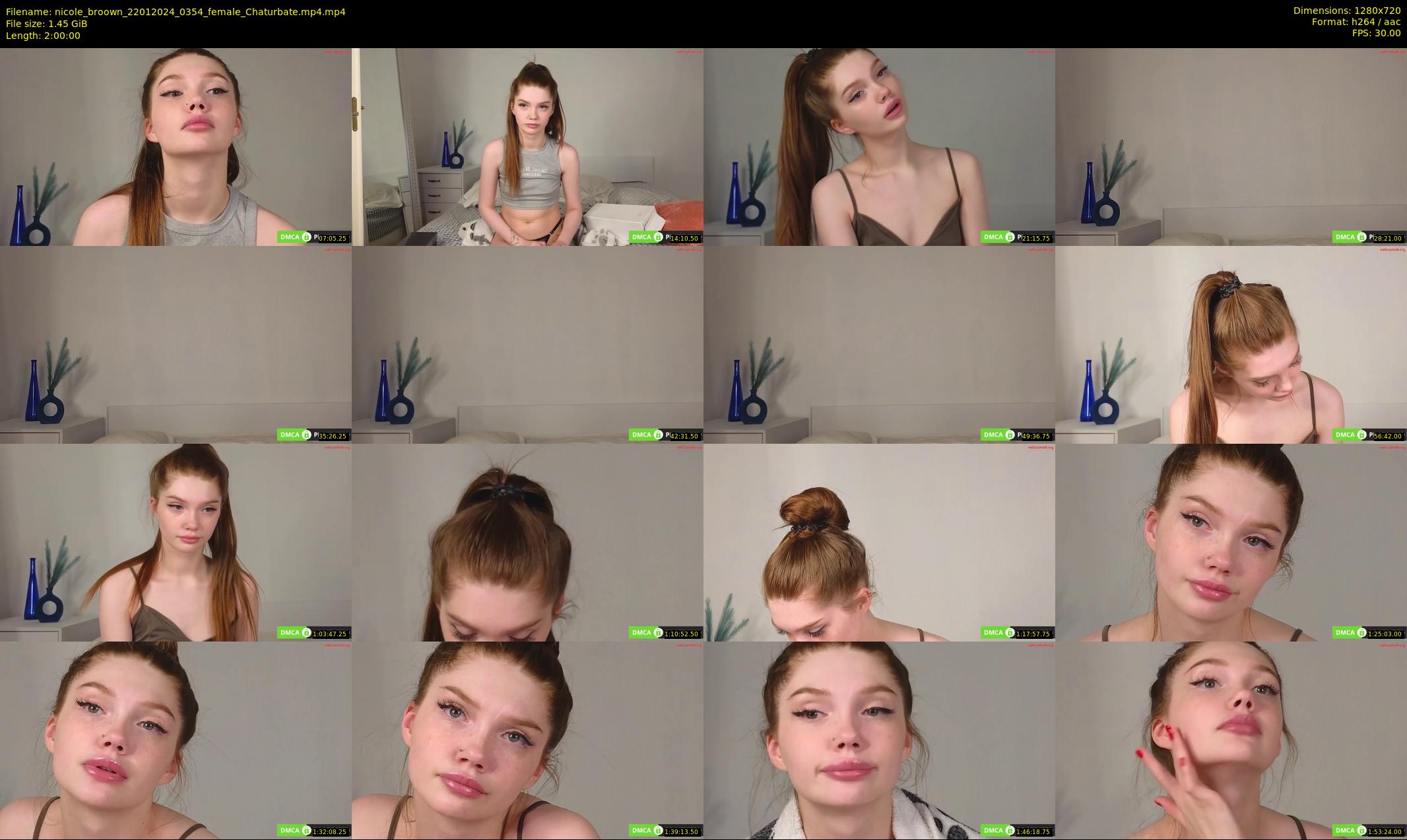 nicole_broown — 120 minute Chaturbate female cam show recording, 720p, Jan 22, 2024