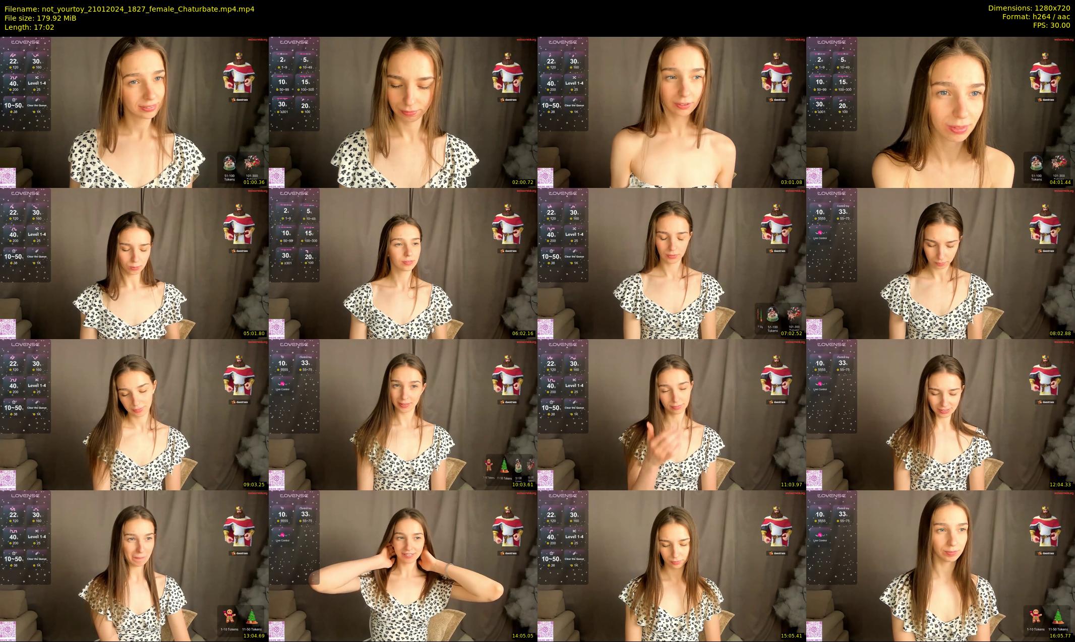 not_yourtoy — 18 minute Chaturbate female cam show recording, 720p, Jan 21, 2024