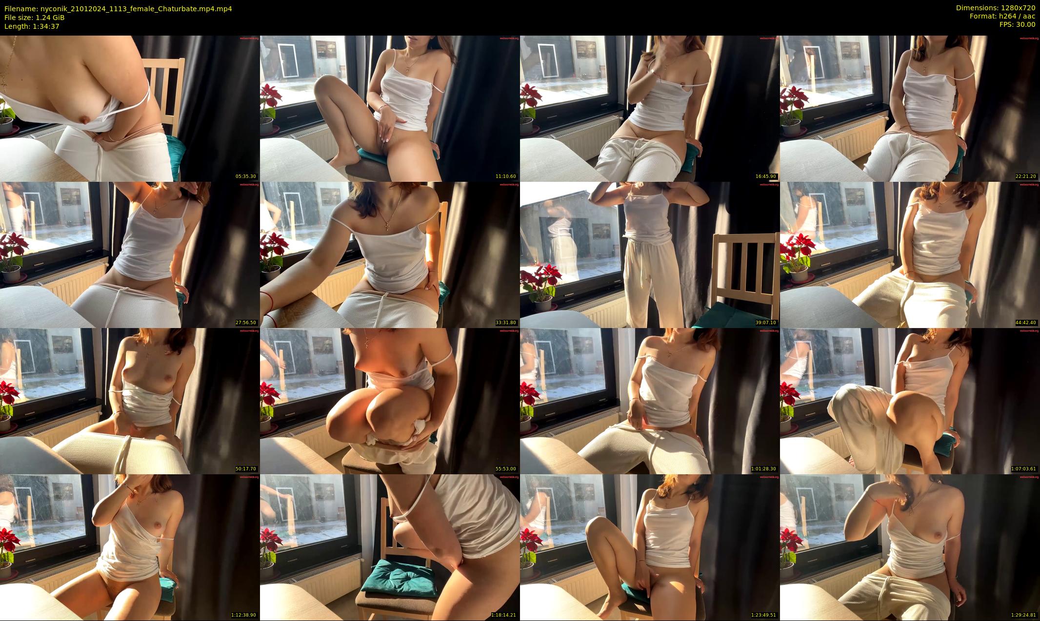 nyconik — 95 minute Chaturbate female cam show recording, 720p, Jan 21, 2024