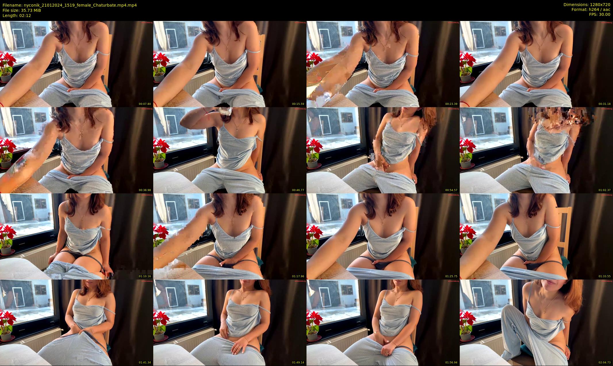 nyconik — 3 minute Chaturbate female cam show recording, 720p, Jan 21, 2024