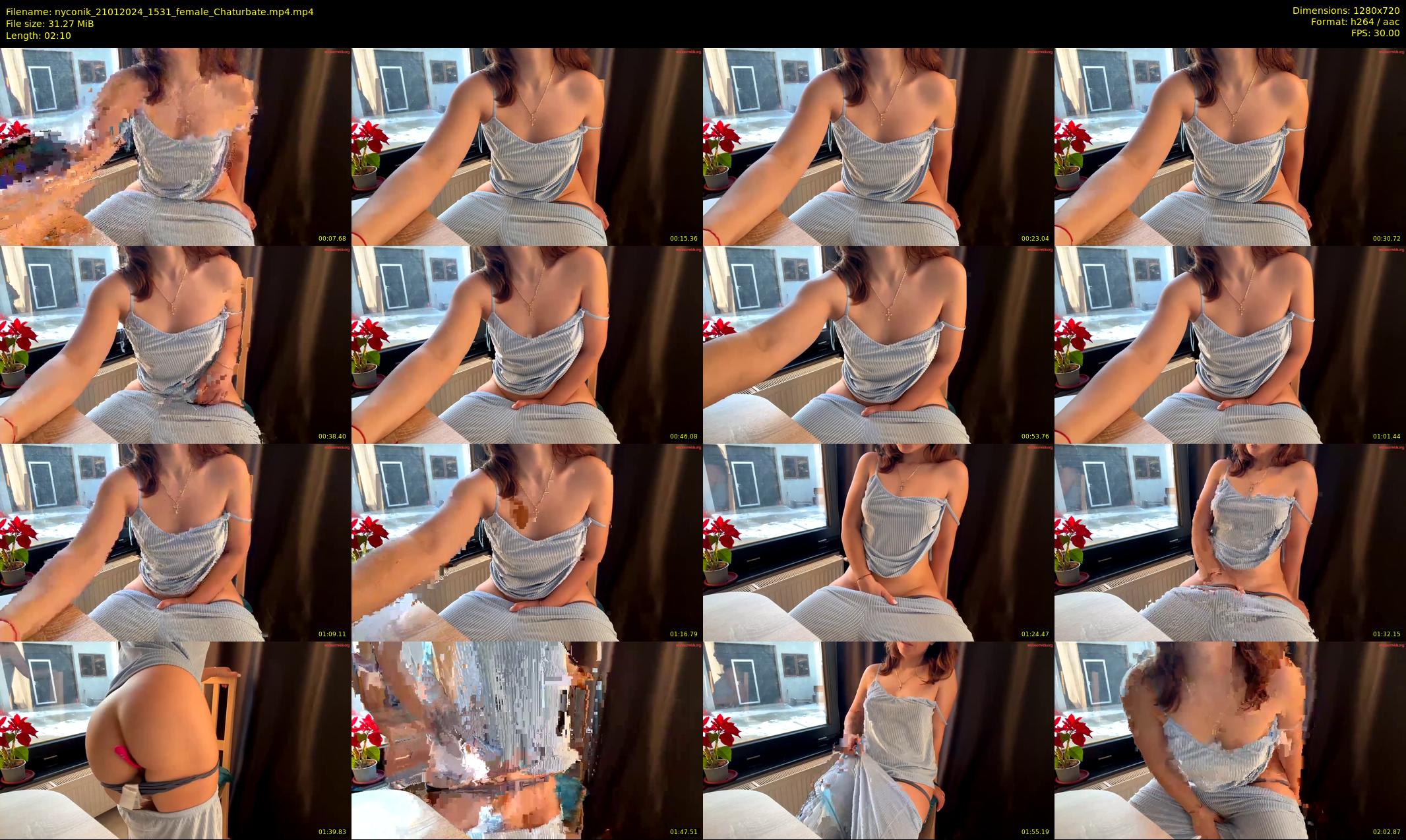 nyconik — 3 minute Chaturbate female cam show recording, 720p, Jan 21, 2024