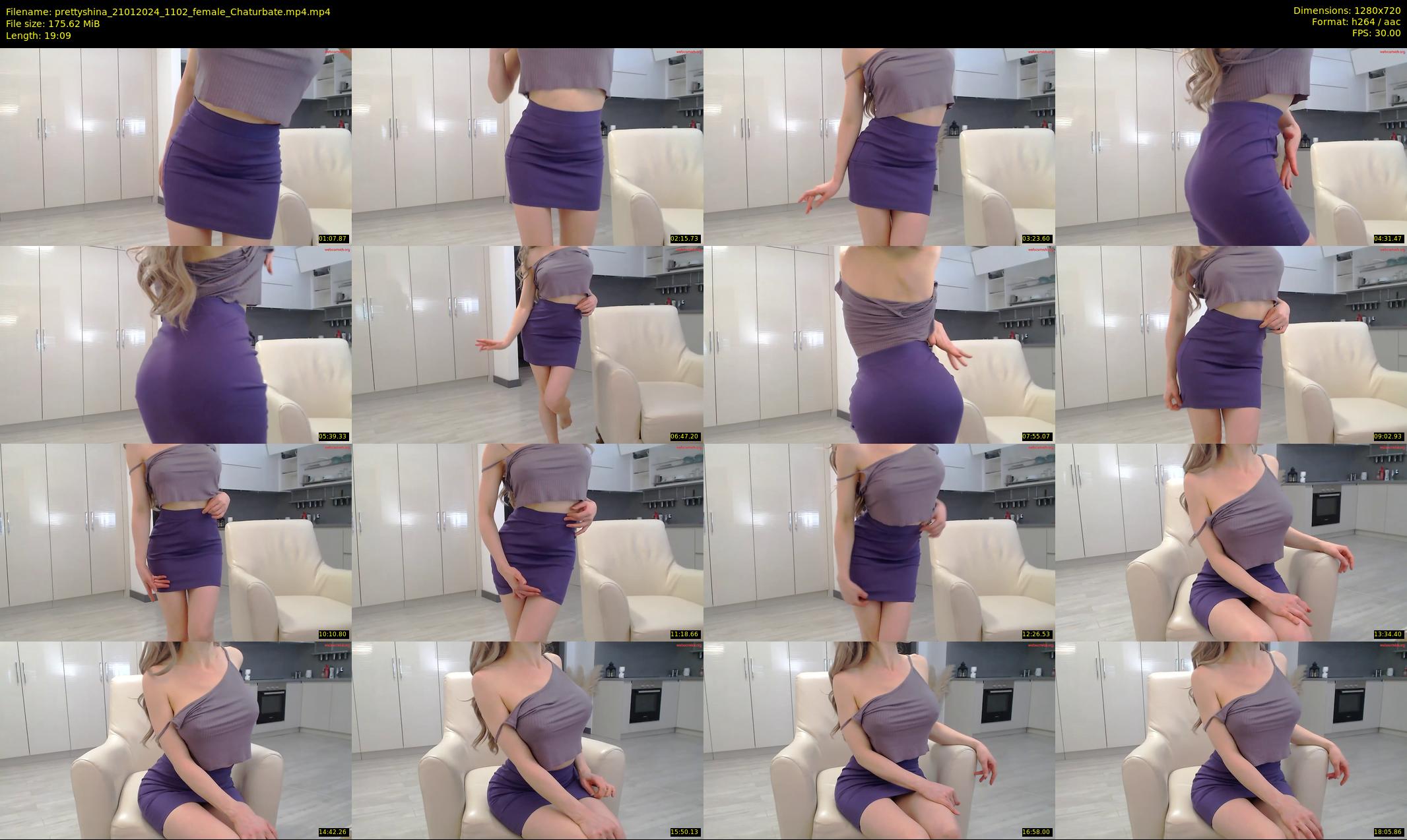 prettyshina — 20 minute Chaturbate female cam show recording, 720p, Jan 21, 2024