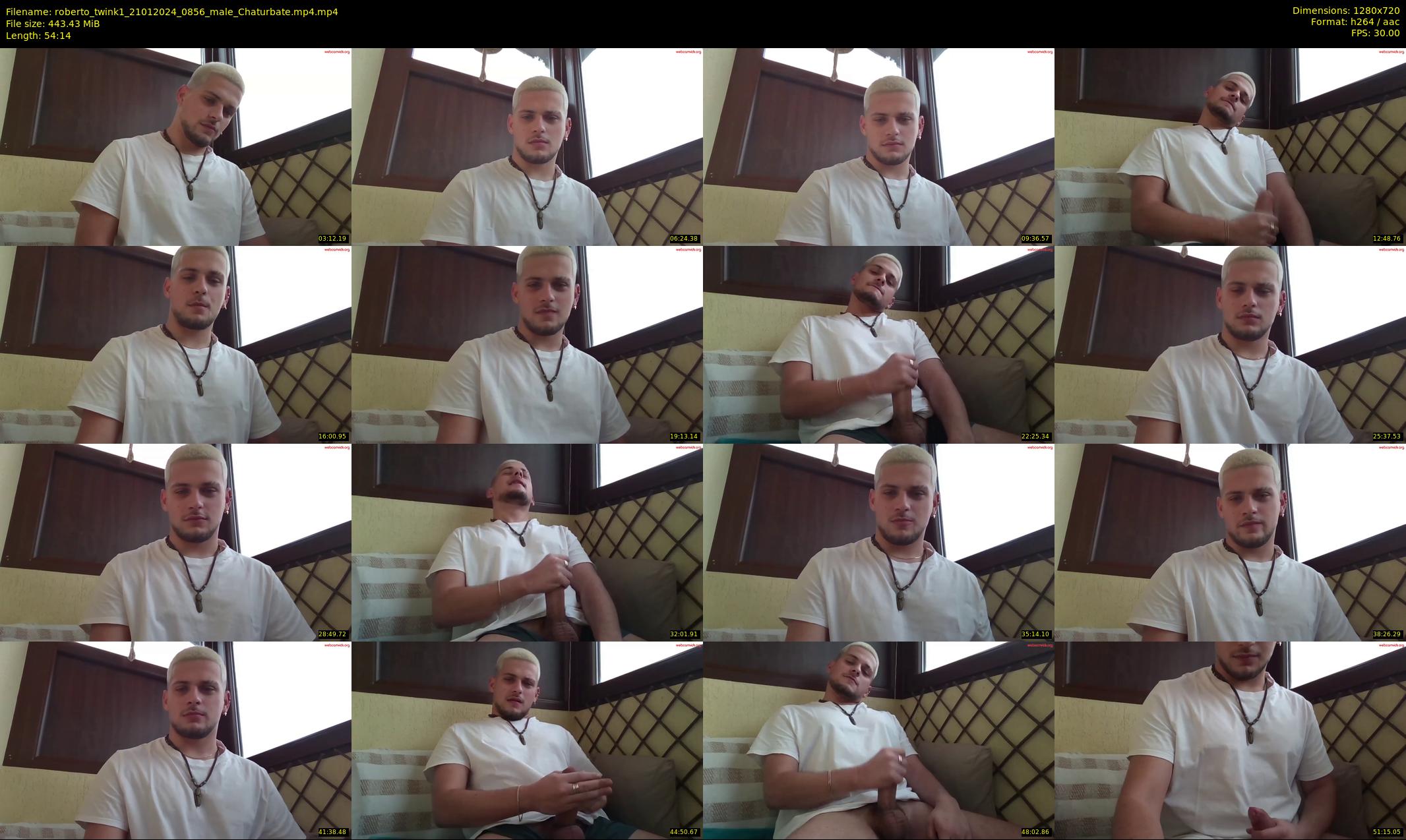 roberto_twink1 — 55 minute Chaturbate male cam show recording, 720p, Jan 21, 2024