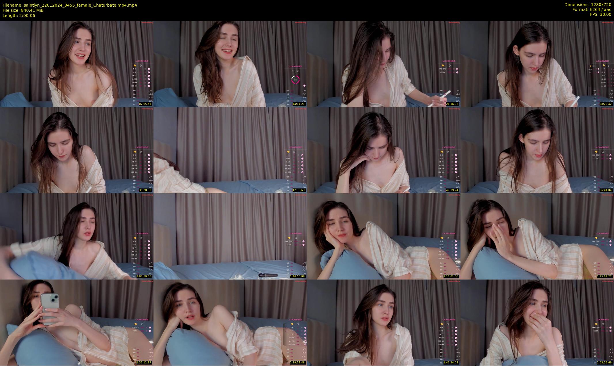 saintlyn — 121 minute Chaturbate female cam show recording, 720p, Jan 22, 2024