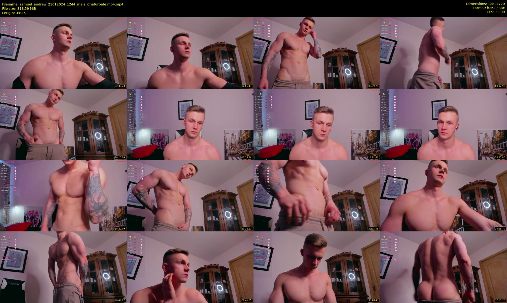 samuel_andrew — 35 minute Chaturbate male cam show recording, 720p, Jan 21, 2024