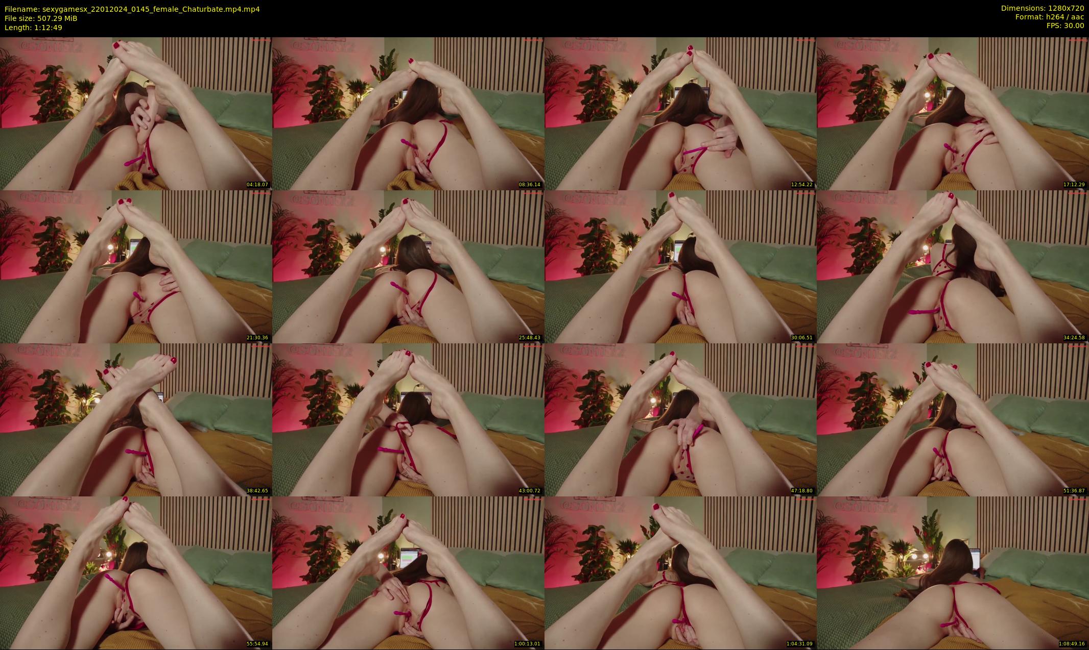 sexygamesx — 73 minute Chaturbate female cam show recording, 720p, Jan 22, 2024
