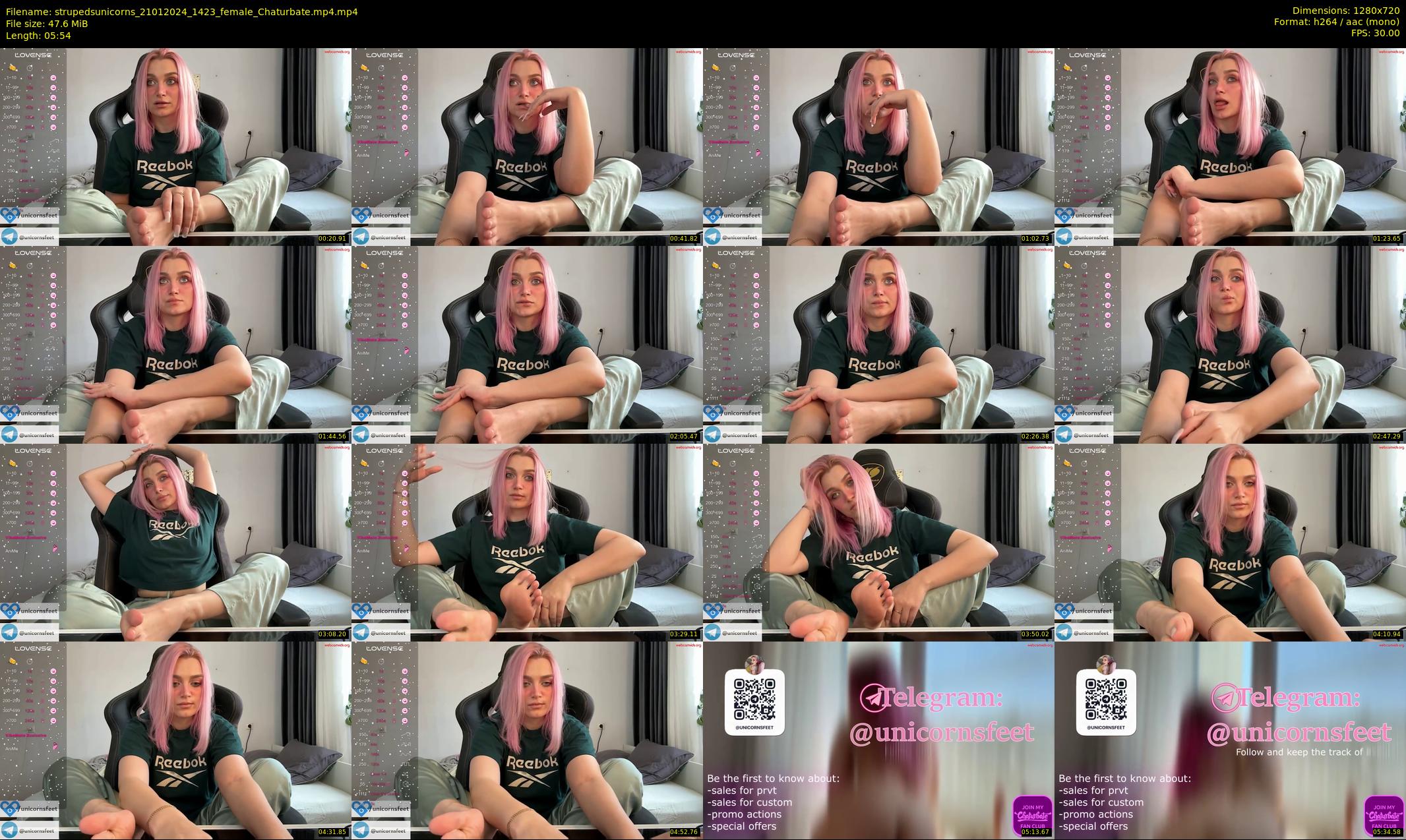 strupedsunicorns — 6 minute Chaturbate couple cam show recording, 720p, Jan 21, 2024