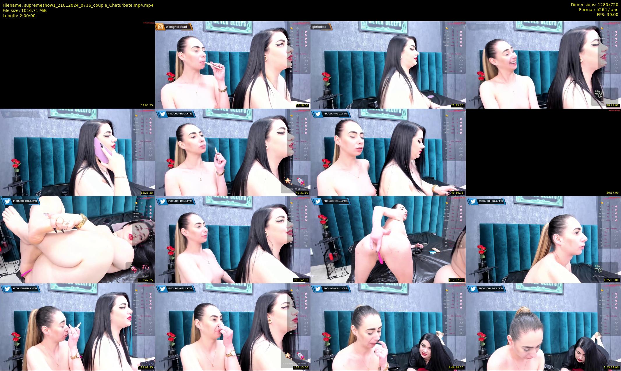 supremeshow1 — 120 minute Chaturbate couple cam show recording, 720p, Jan 21, 2024
