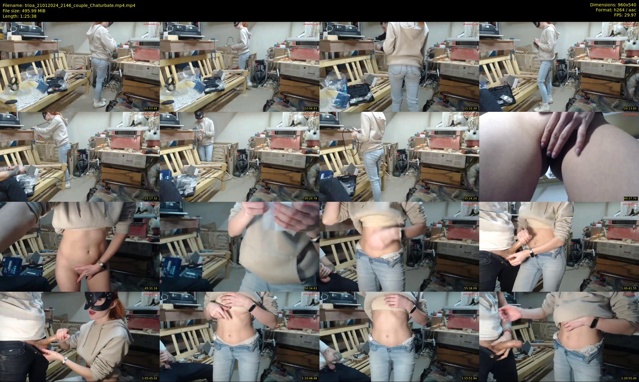 trioa — 86 minute Chaturbate couple cam show recording, 480p, Jan 21, 2024