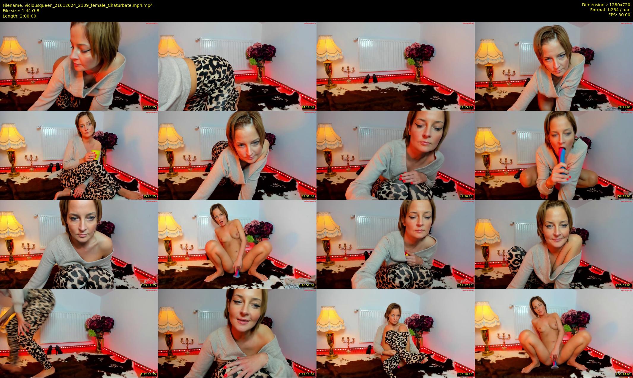 viciousqueen — 120 minute Chaturbate female cam show recording, 720p, Jan 21, 2024