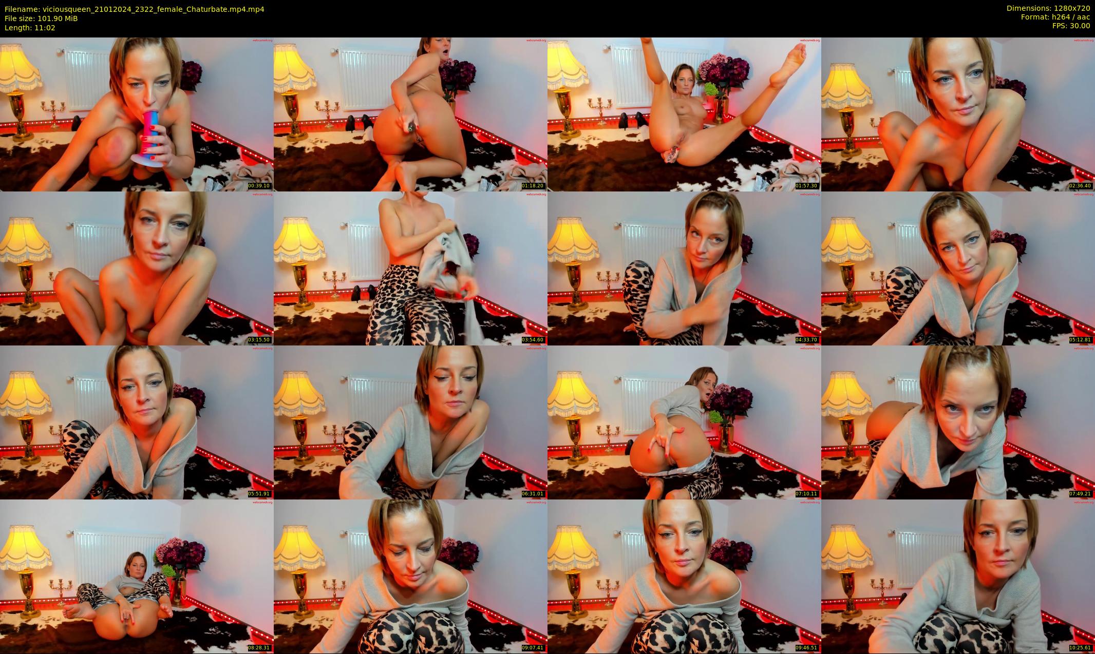 viciousqueen — 12 minute Chaturbate female cam show recording, 720p, Jan 21, 2024