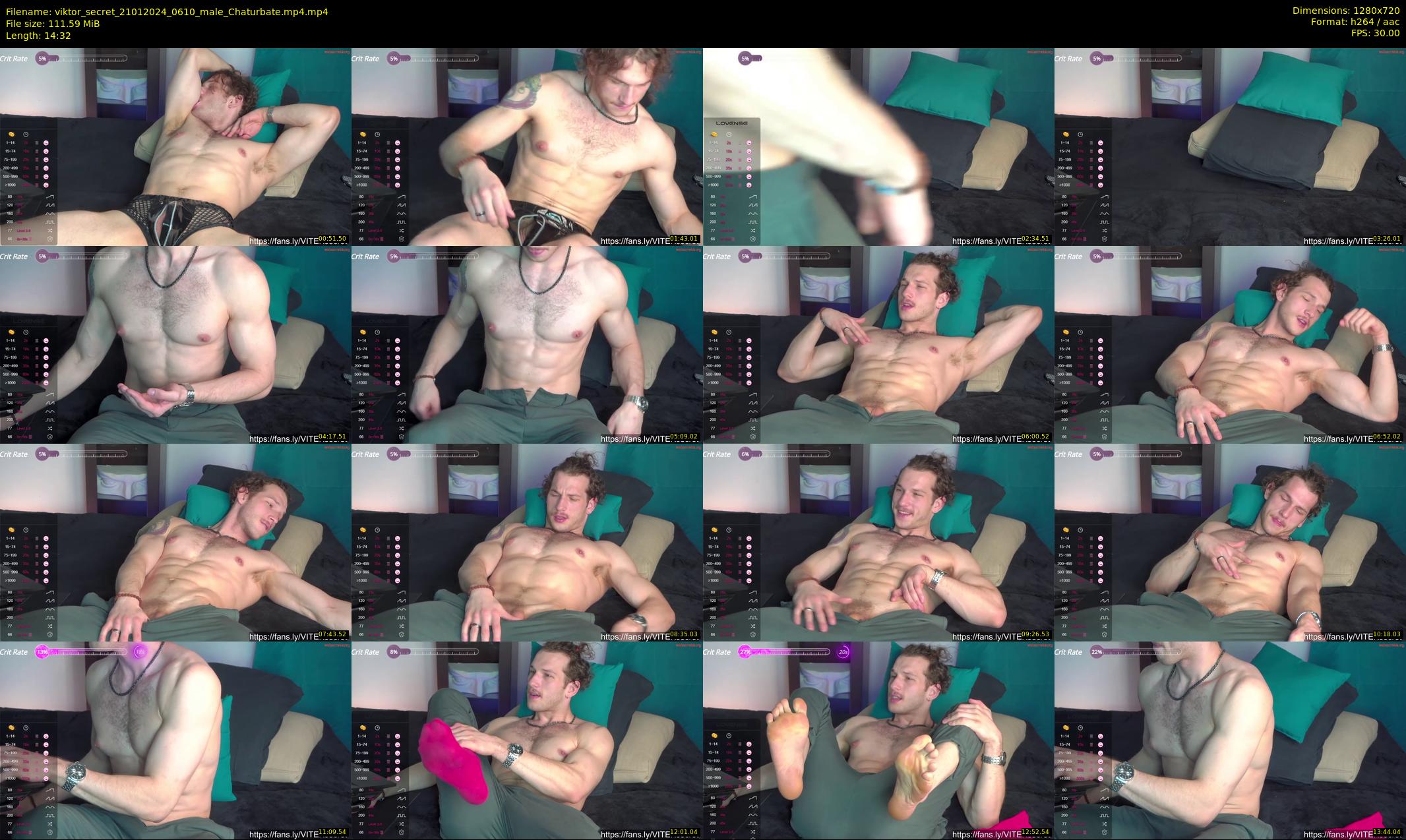 viktor_secret — 15 minute Chaturbate male cam show recording, 720p, Jan 21, 2024
