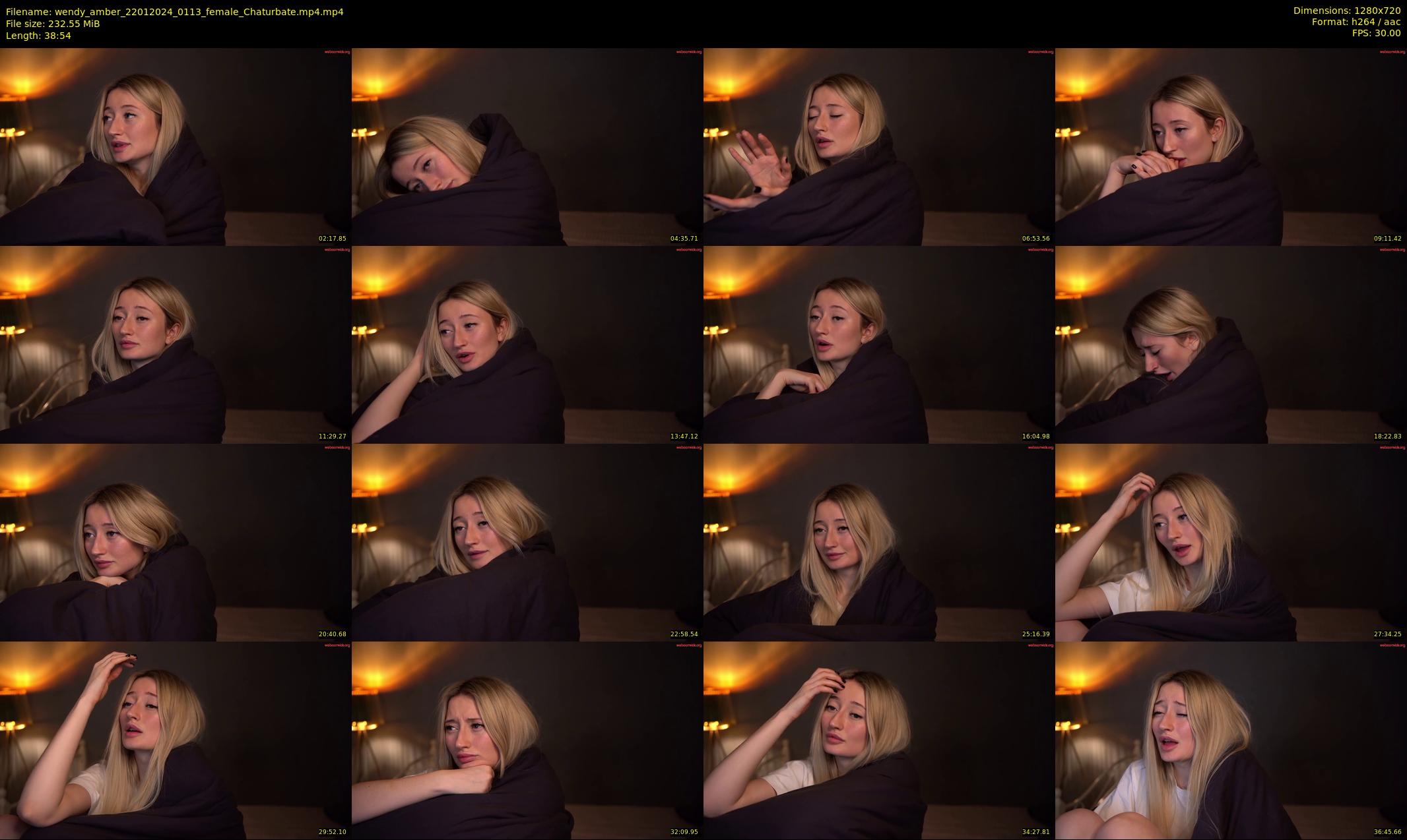 wendy_amber — 39 minute Chaturbate female cam show recording, 720p, Jan 22, 2024