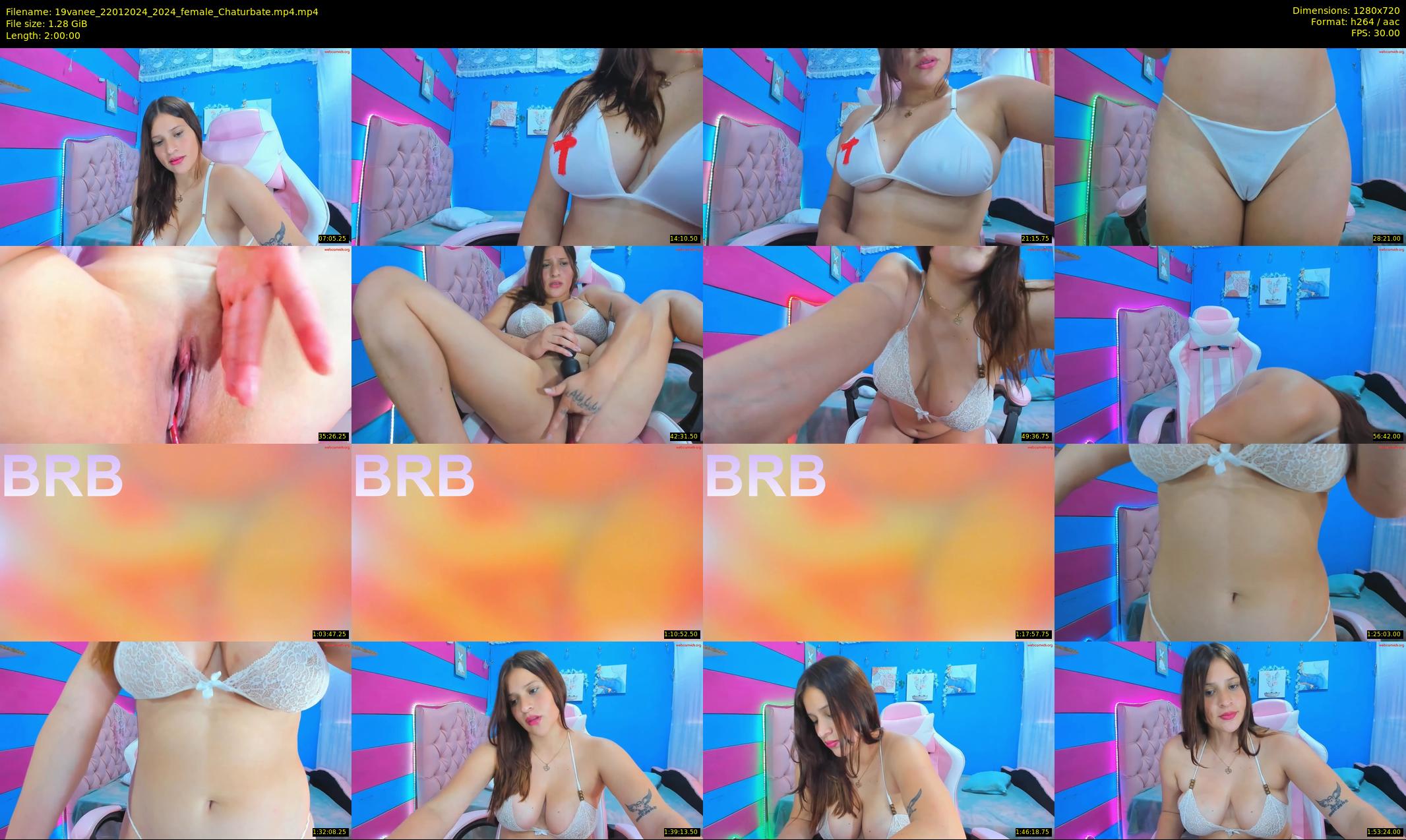 19vanee — 120 minute Chaturbate female cam show recording, 720p, Jan 22, 2024